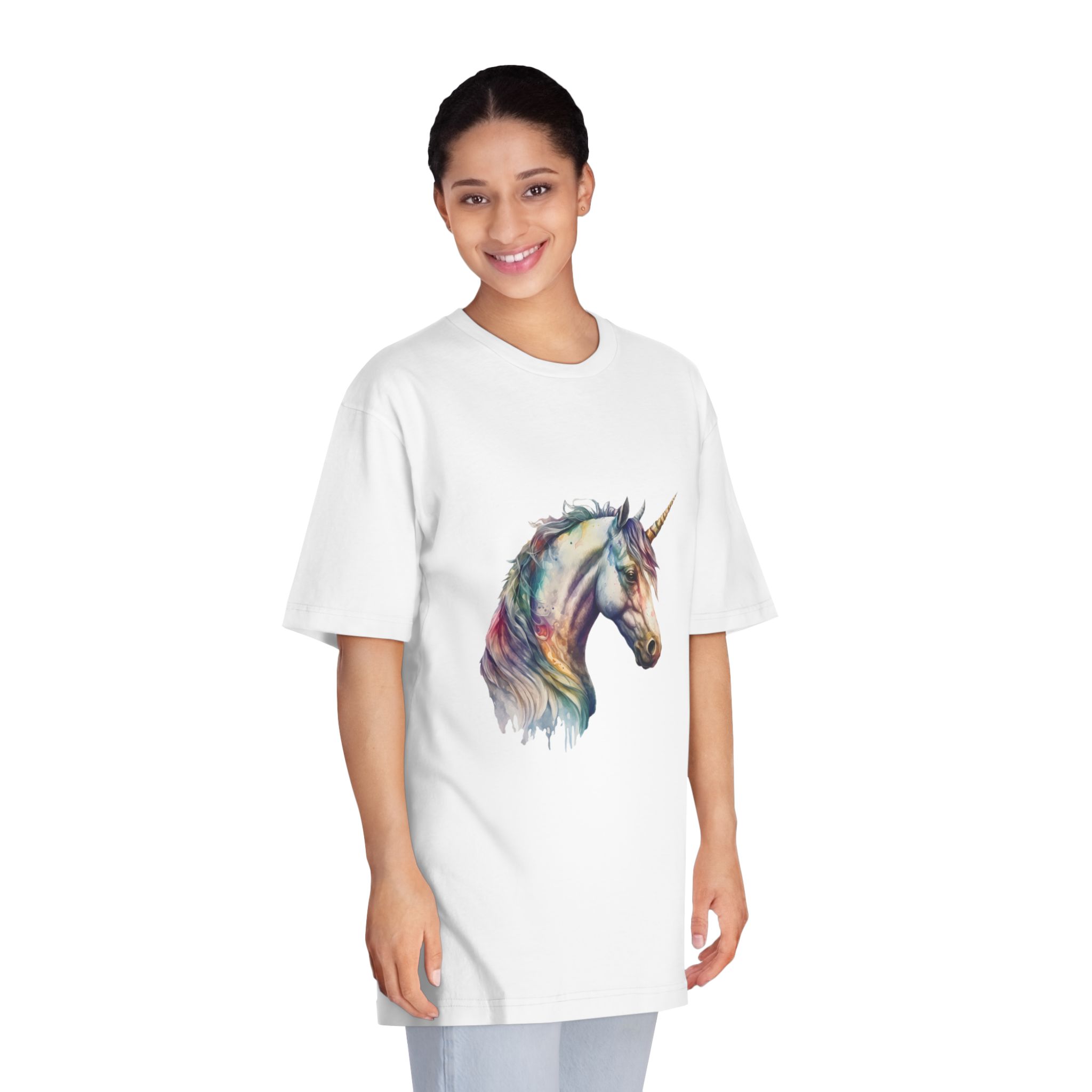 Unicorn V936 Unisex Classic Crewneck T Shirt - Image 3