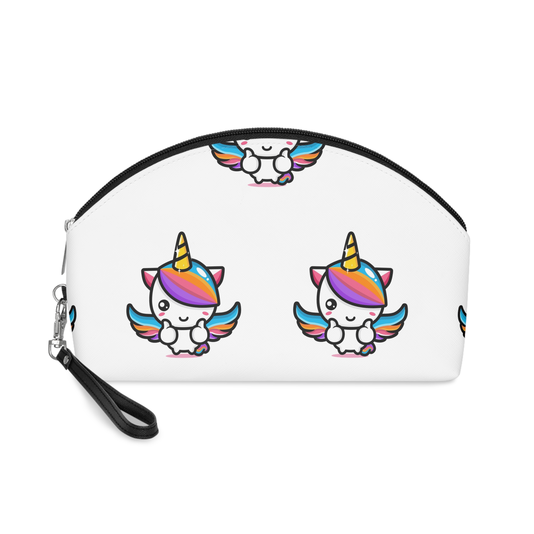 Cute Unicorn Mascot Design Makeup Bag