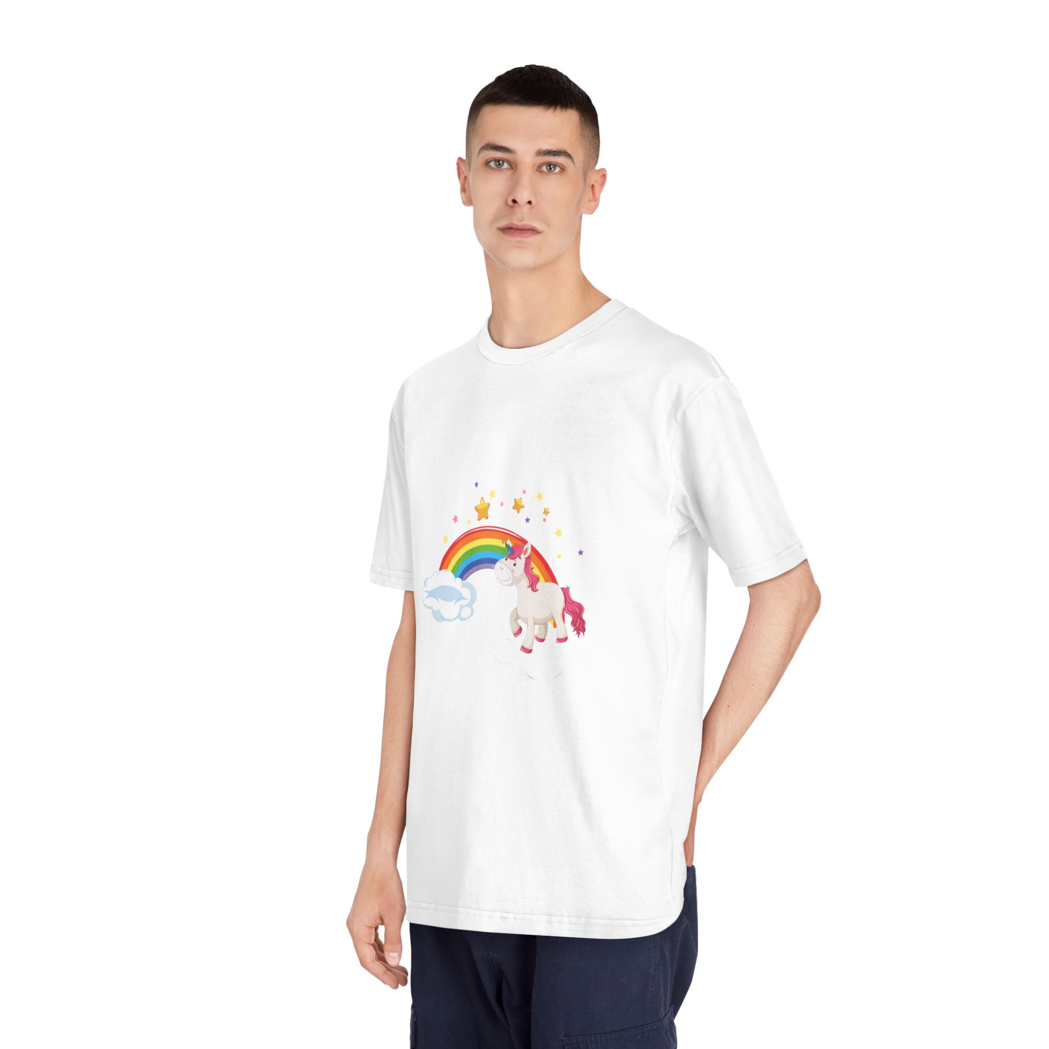 Unicorn V762 Unisex Classic Crewneck T Shirt - Image 4