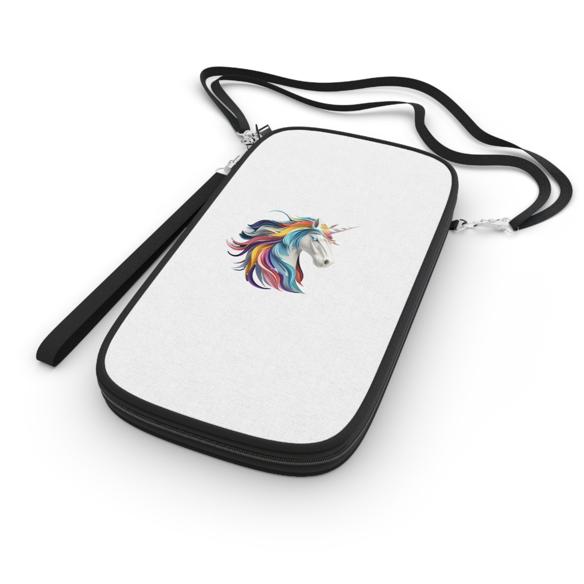 Mythical Unicorn Paper Style Fotor Bg Remover 202311048948 Passport Wallet - Image 3
