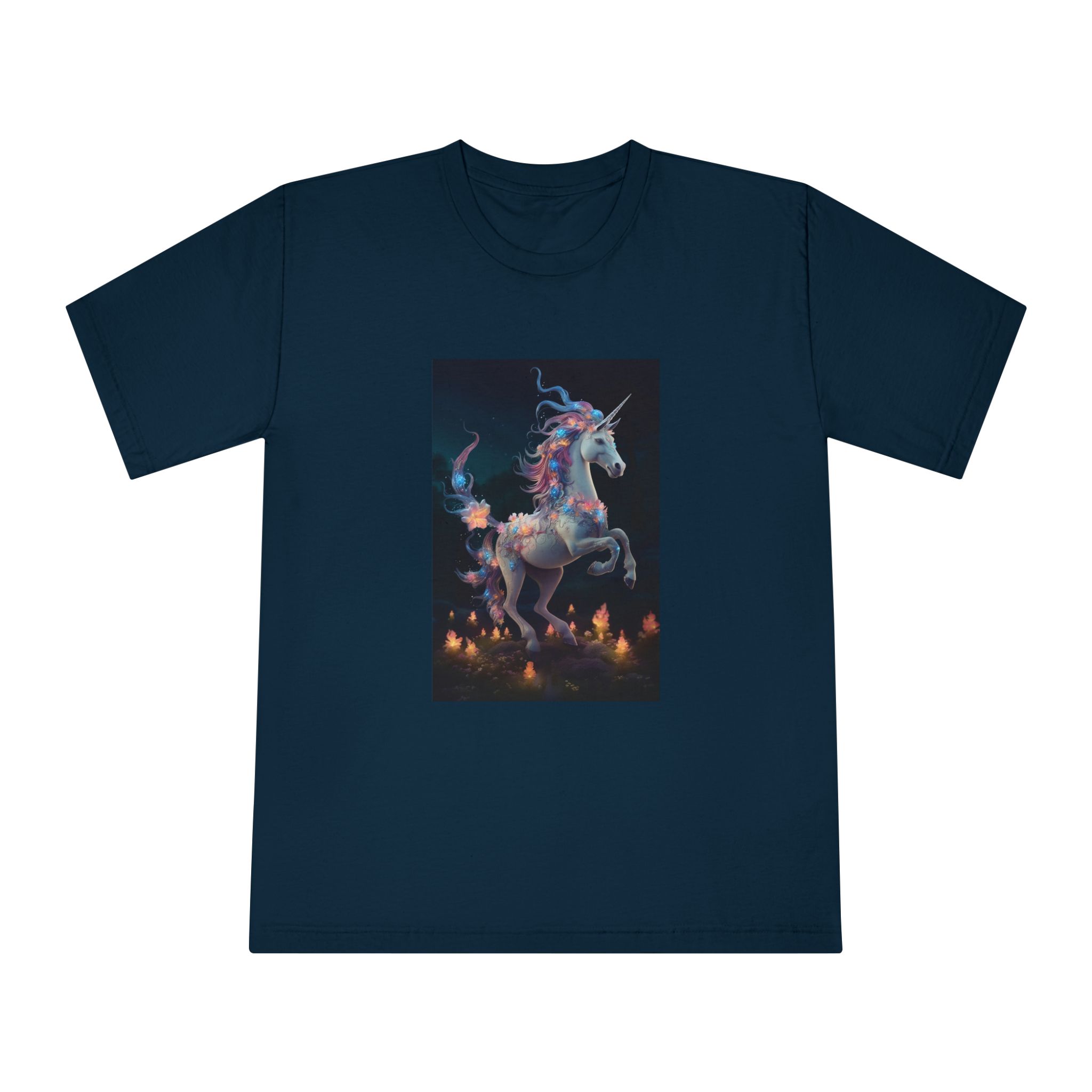 Magical Mythical Unicorn Creature 4 Unisex Classic Crewneck T Shirt - Image 17