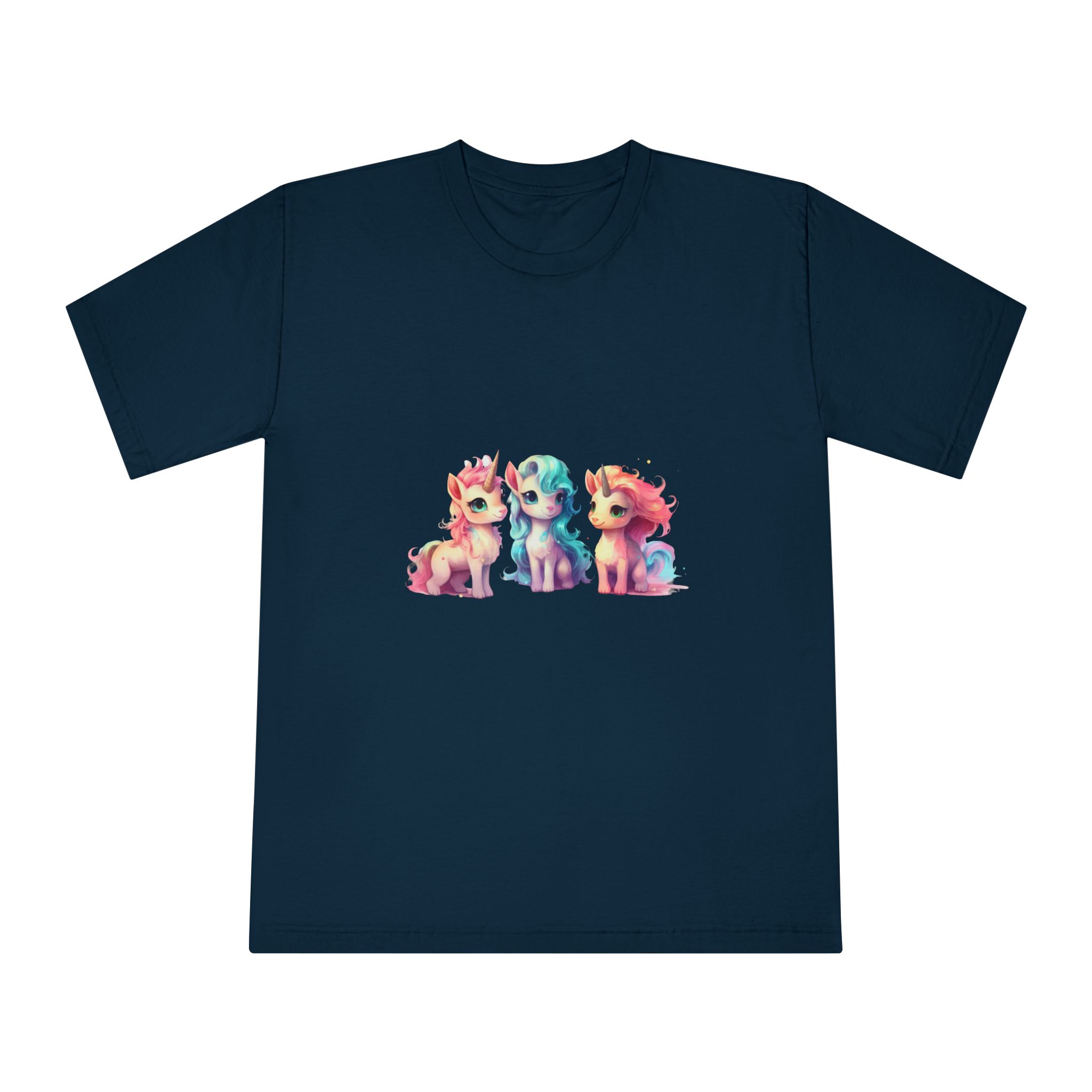 Unicorns 382 Unisex Classic Crewneck T Shirt - Image 17