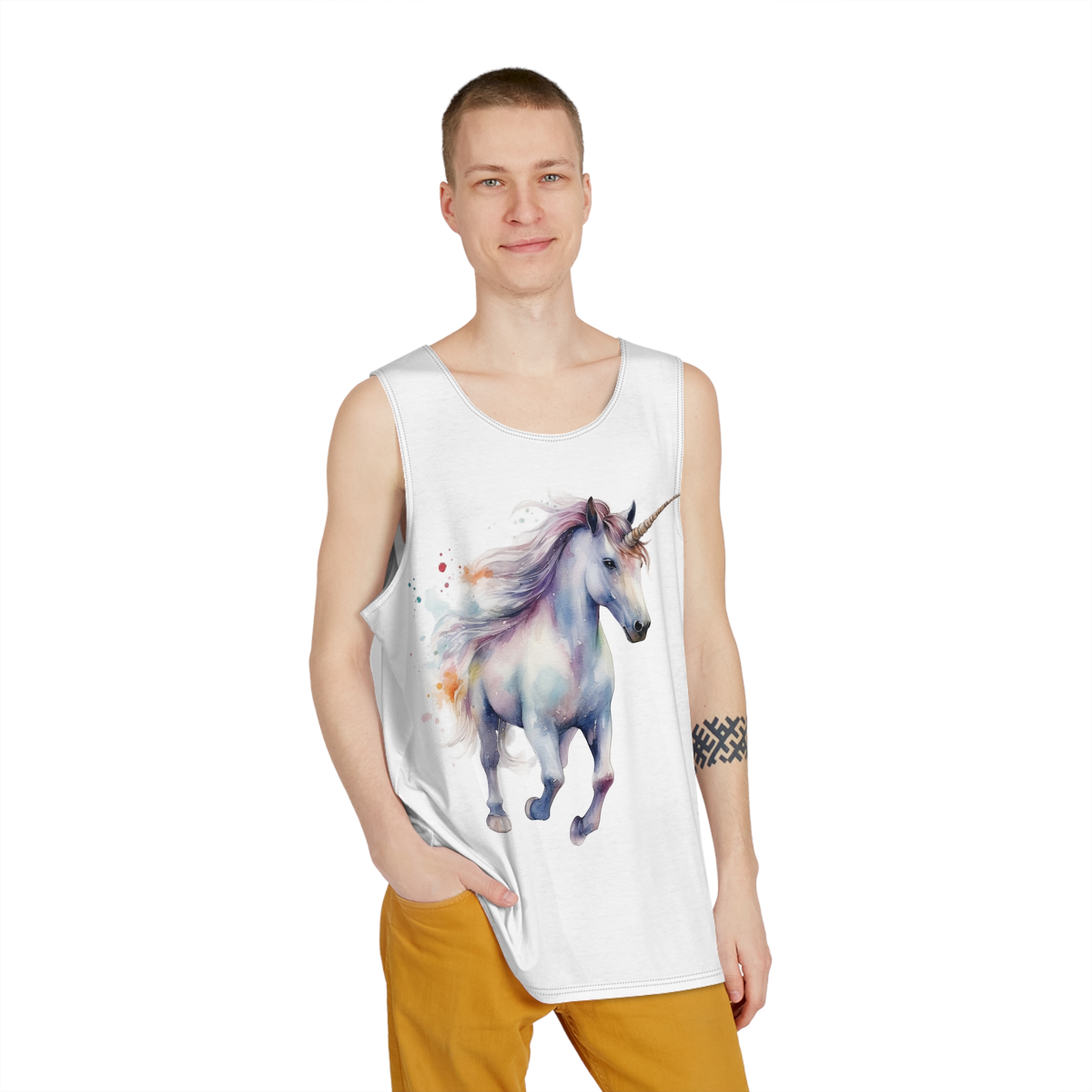 Unicorns 225 Mens Tank Aop - Image 3