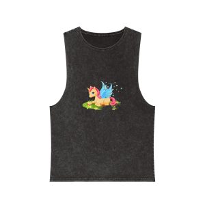 Unicorn V399 Unisex Stonewash Tank Top