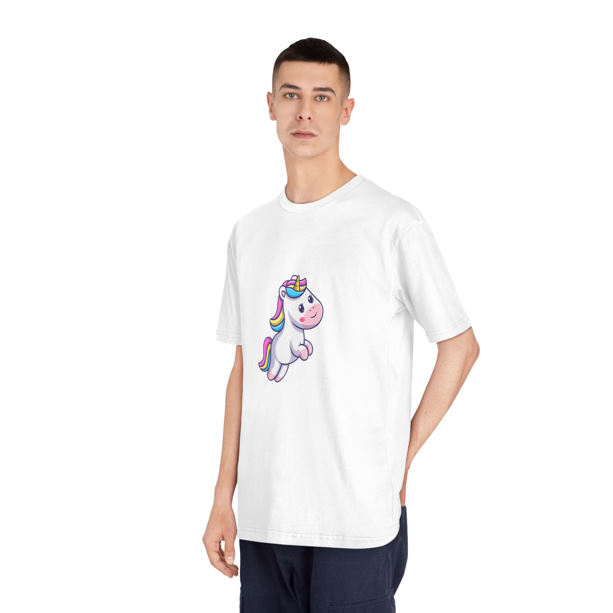 Unicorns 12 Unisex Classic Crewneck T Shirt - Image 4