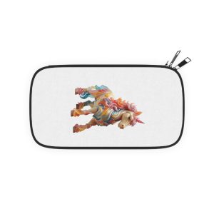 Colorful 3d Mythical Unicorn (1) Copy Passport Wallet