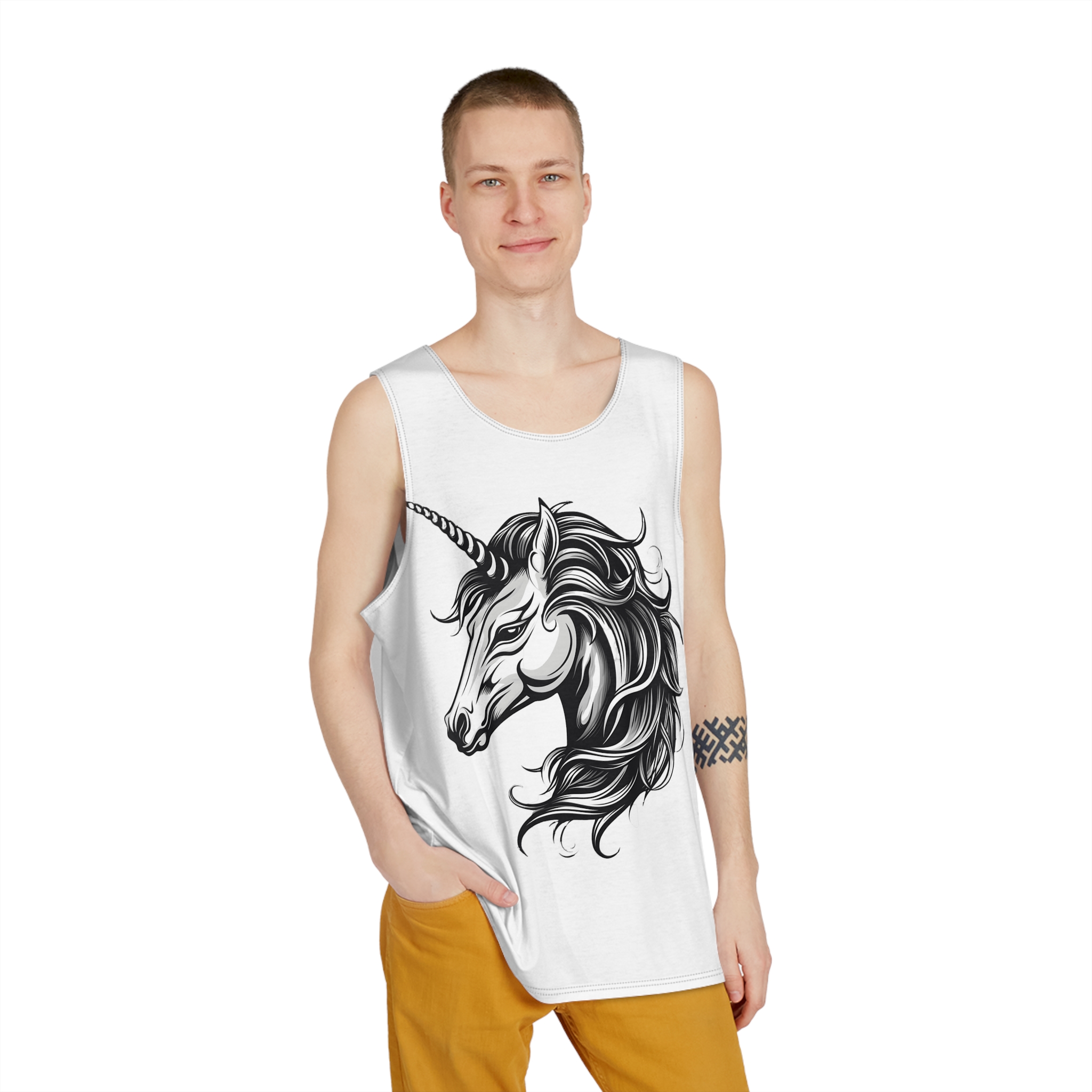 Unicorns 143 Mens Tank Aop - Image 3