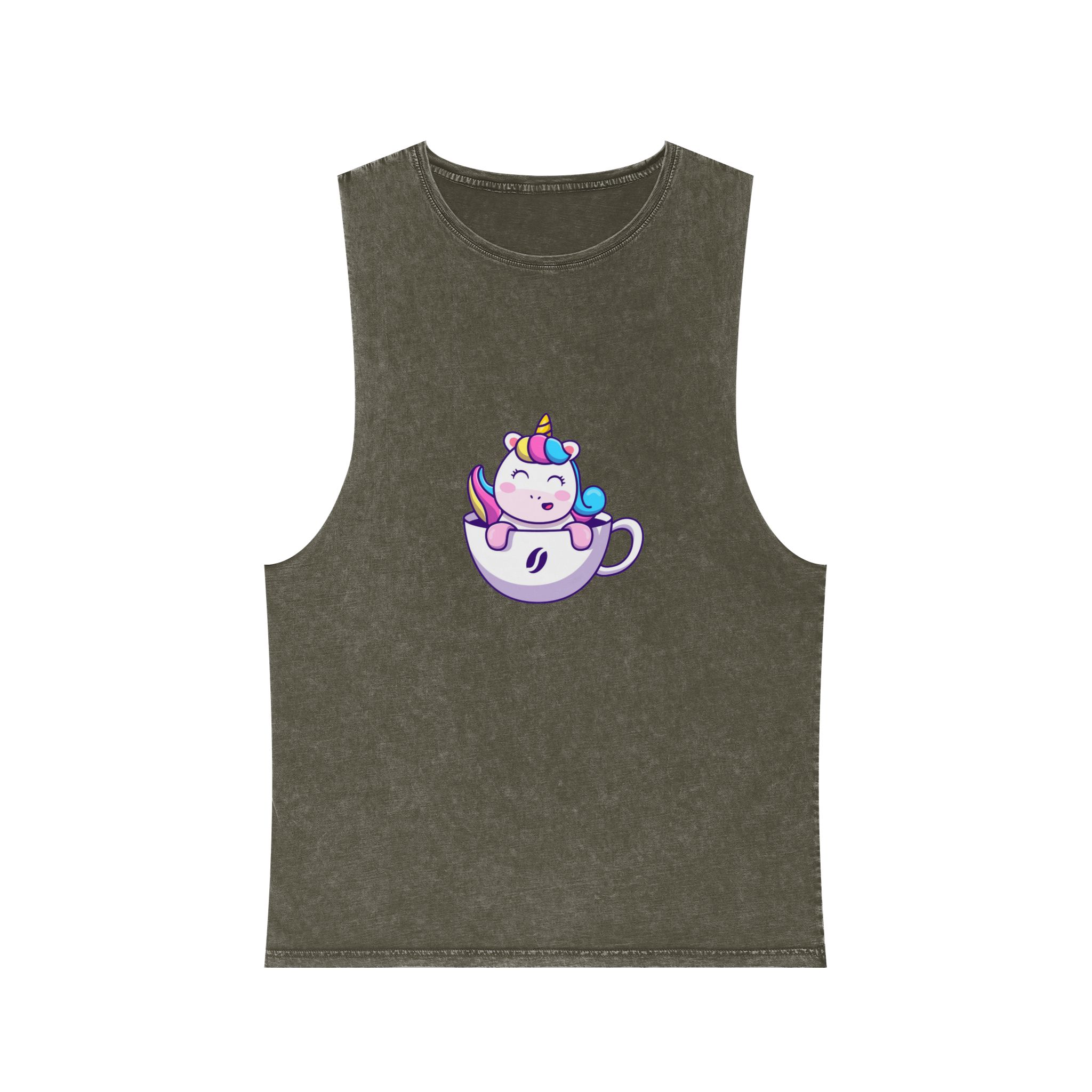 Unicorn V506 Unisex Stonewash Tank Top - Image 5