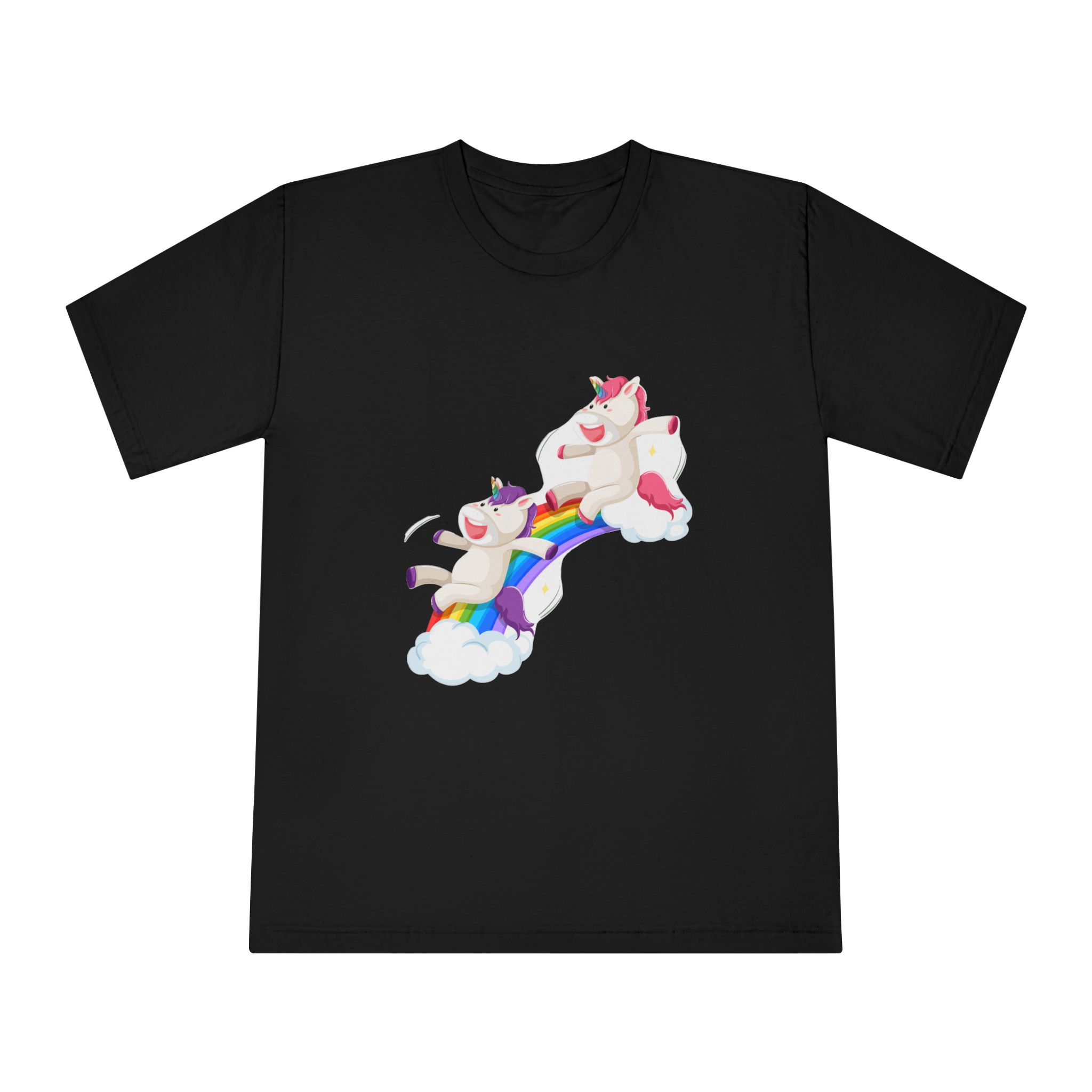 Unicorns 74 Unisex Classic Crewneck T Shirt - Image 5