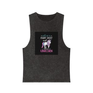 Unicorn 20 Unisex Stonewash Tank Top