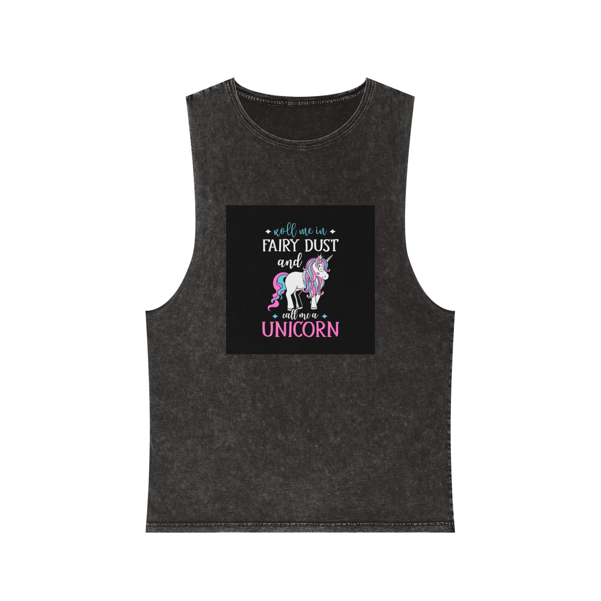 Unicorn 20 Unisex Stonewash Tank Top