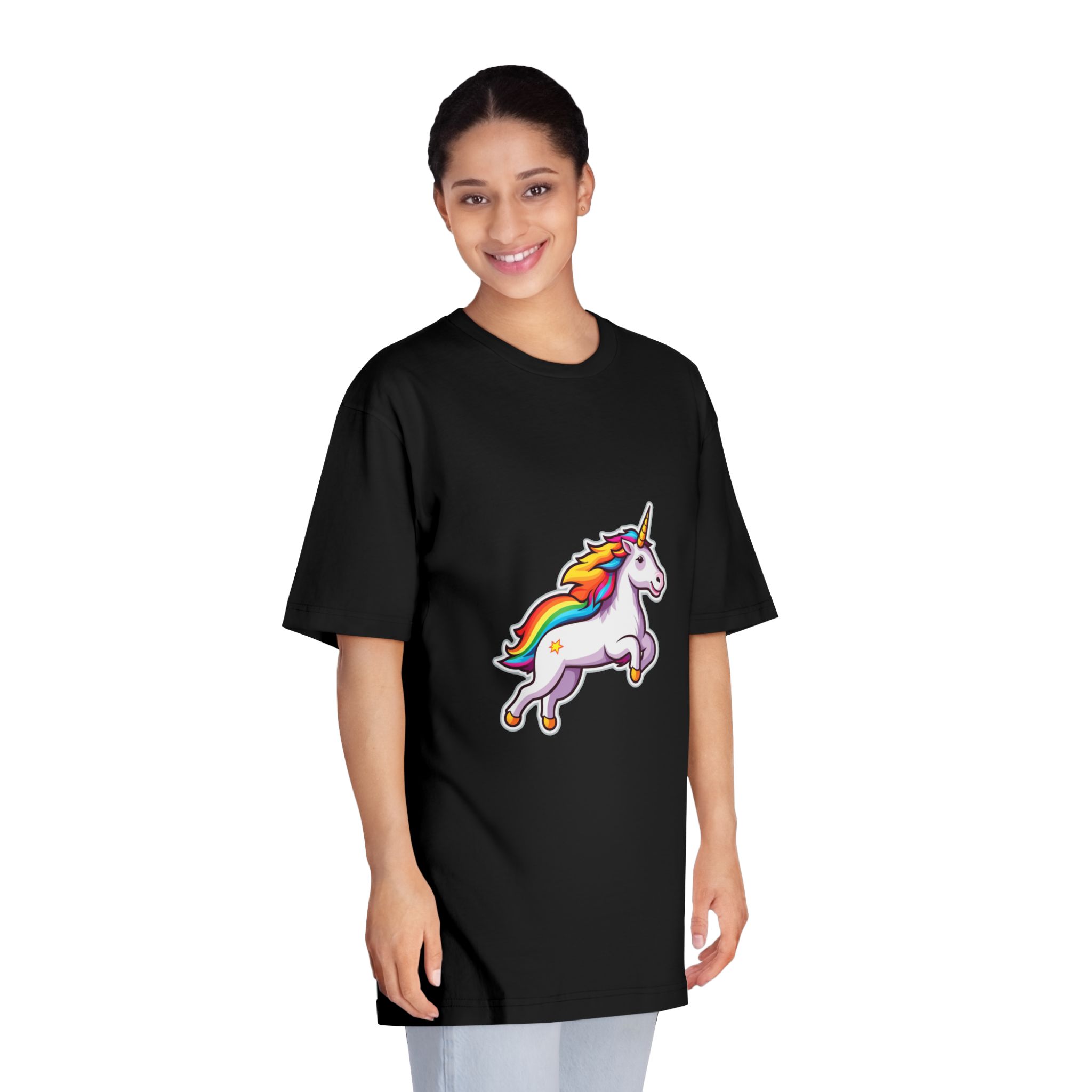 Unicorns 292 Unisex Classic Crewneck T Shirt - Image 7