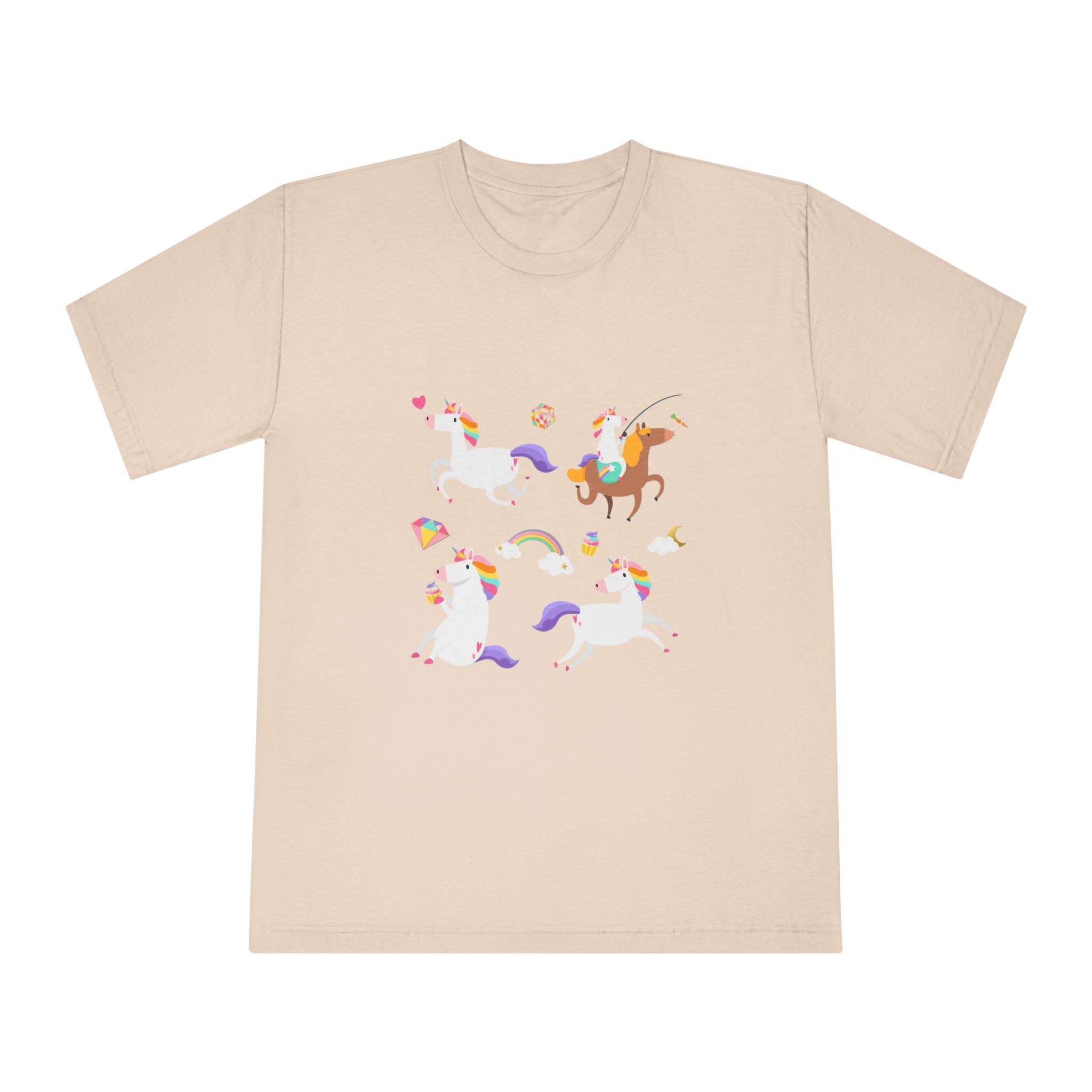 Unicorns 58 Unisex Classic Crewneck T Shirt - Image 9