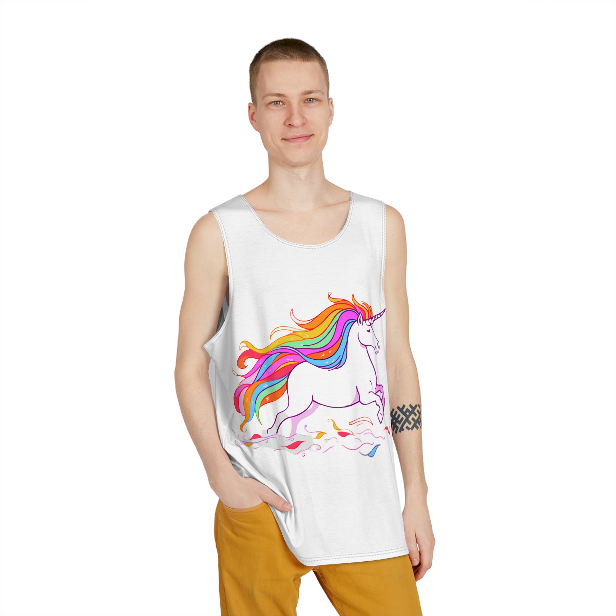 Unicorns 412 Mens Tank Aop - Image 3