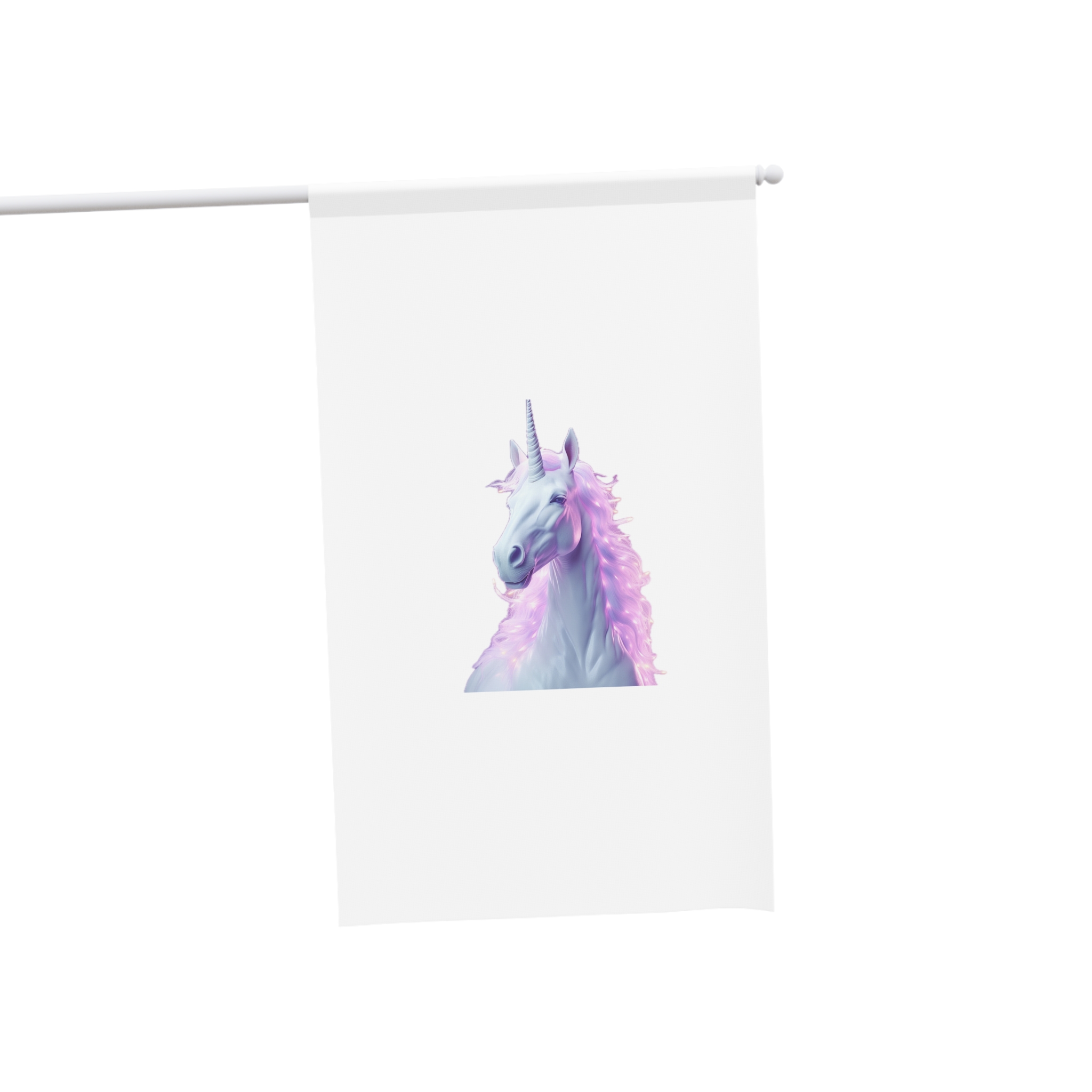 Unicorn With Pink Tone Colors House Banner - Image 3
