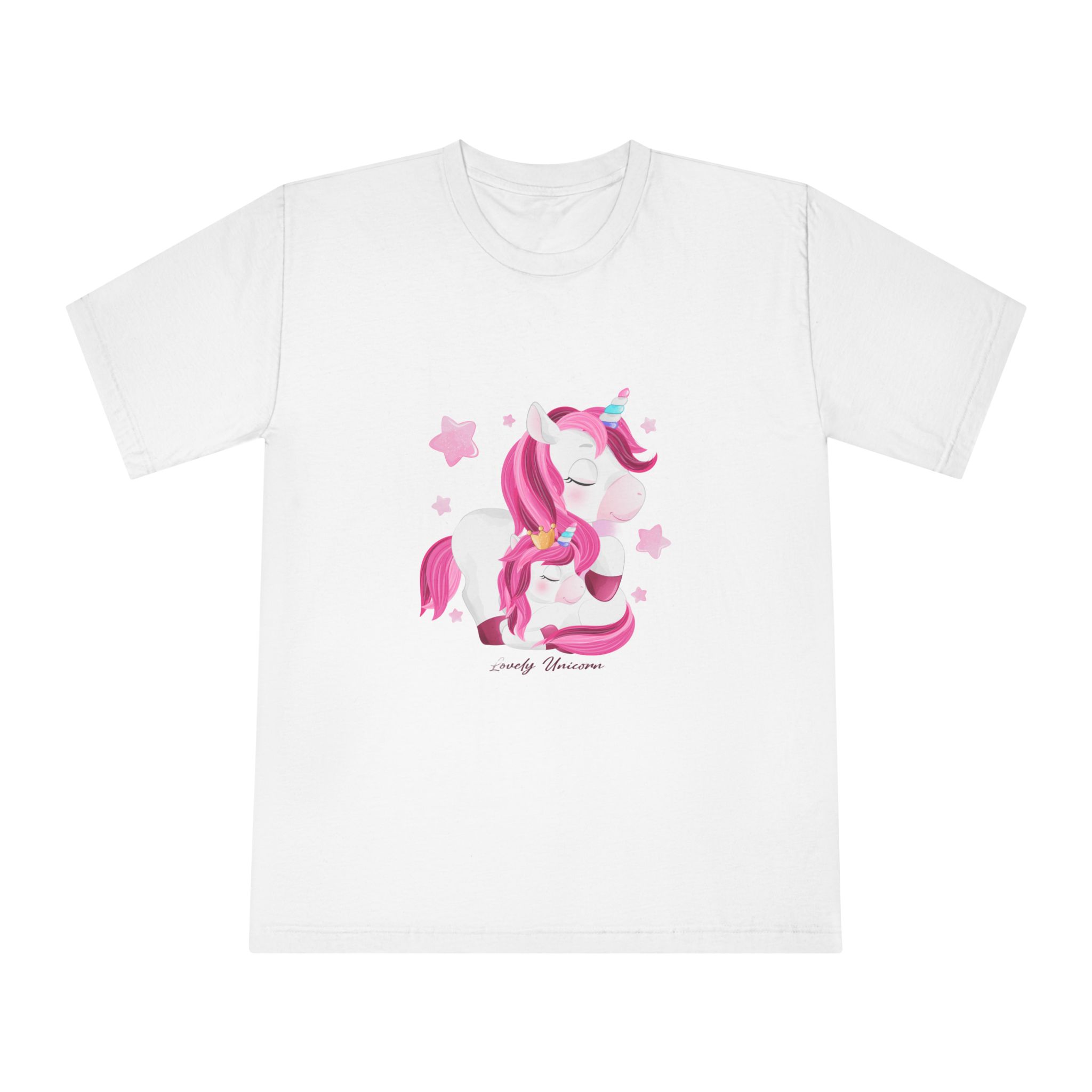 Unicorn V492 Unisex Classic Crewneck T Shirt
