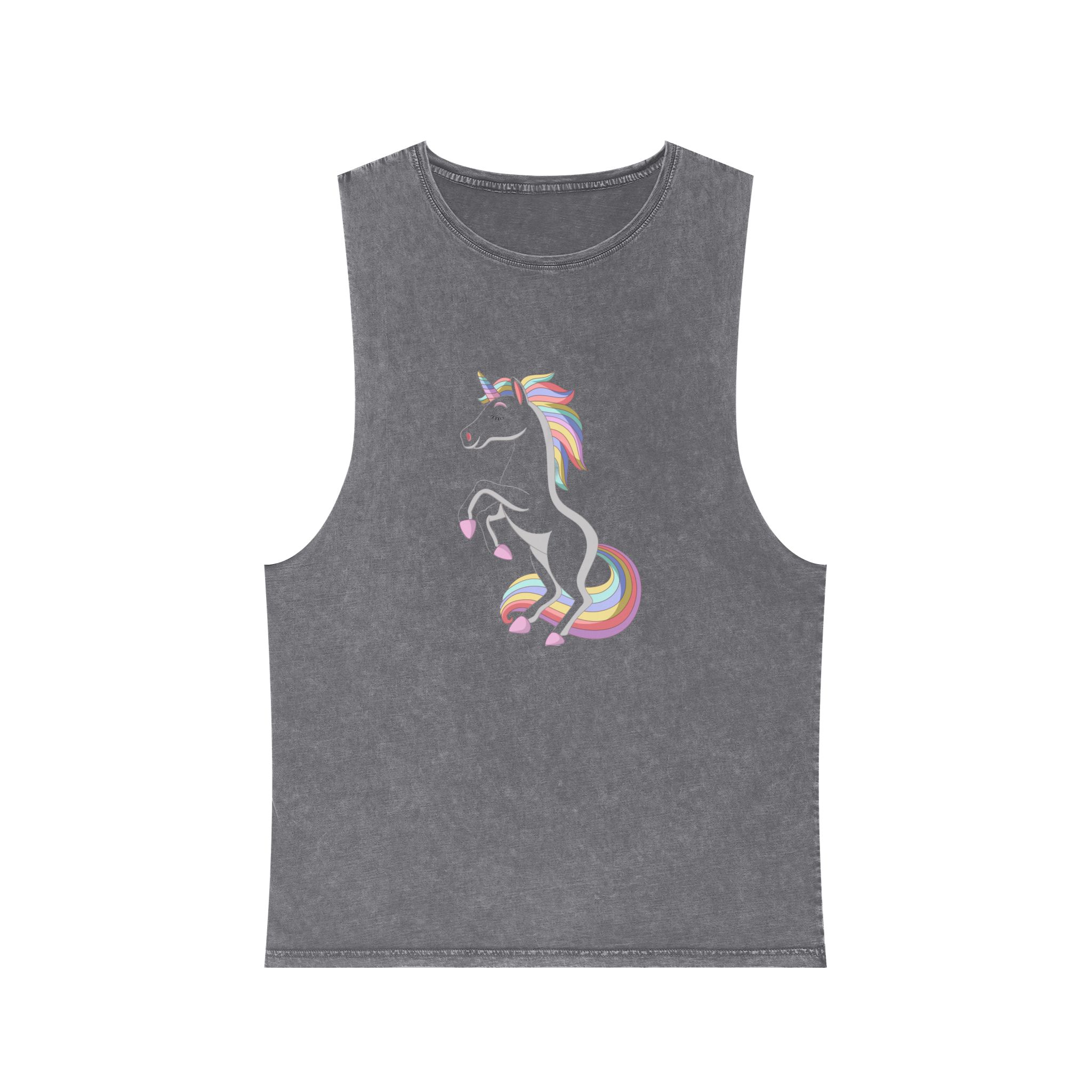 Unicorn V362 Unisex Stonewash Tank Top - Image 9