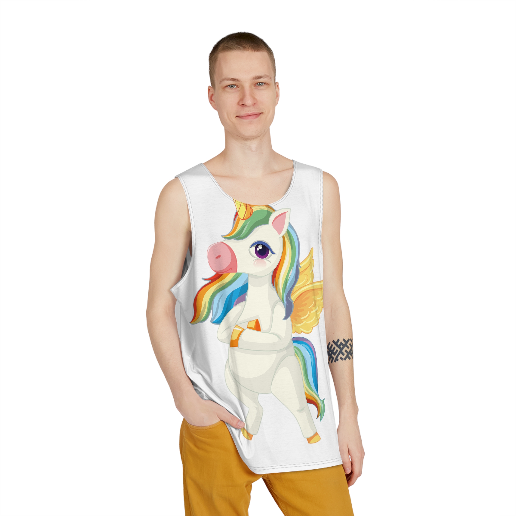 Unicorn V427 Mens Tank Aop - Image 3