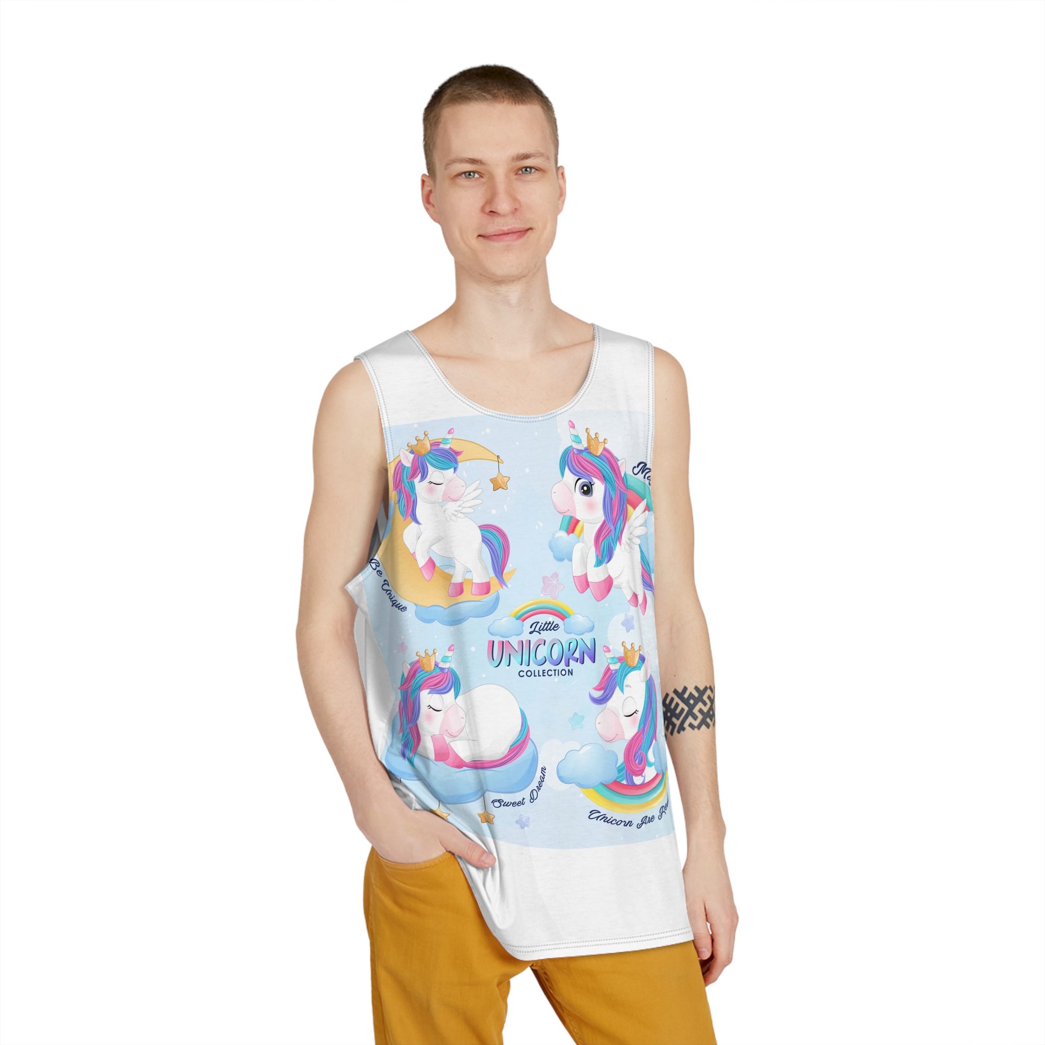 Unicorn V497 Mens Tank Aop - Image 3
