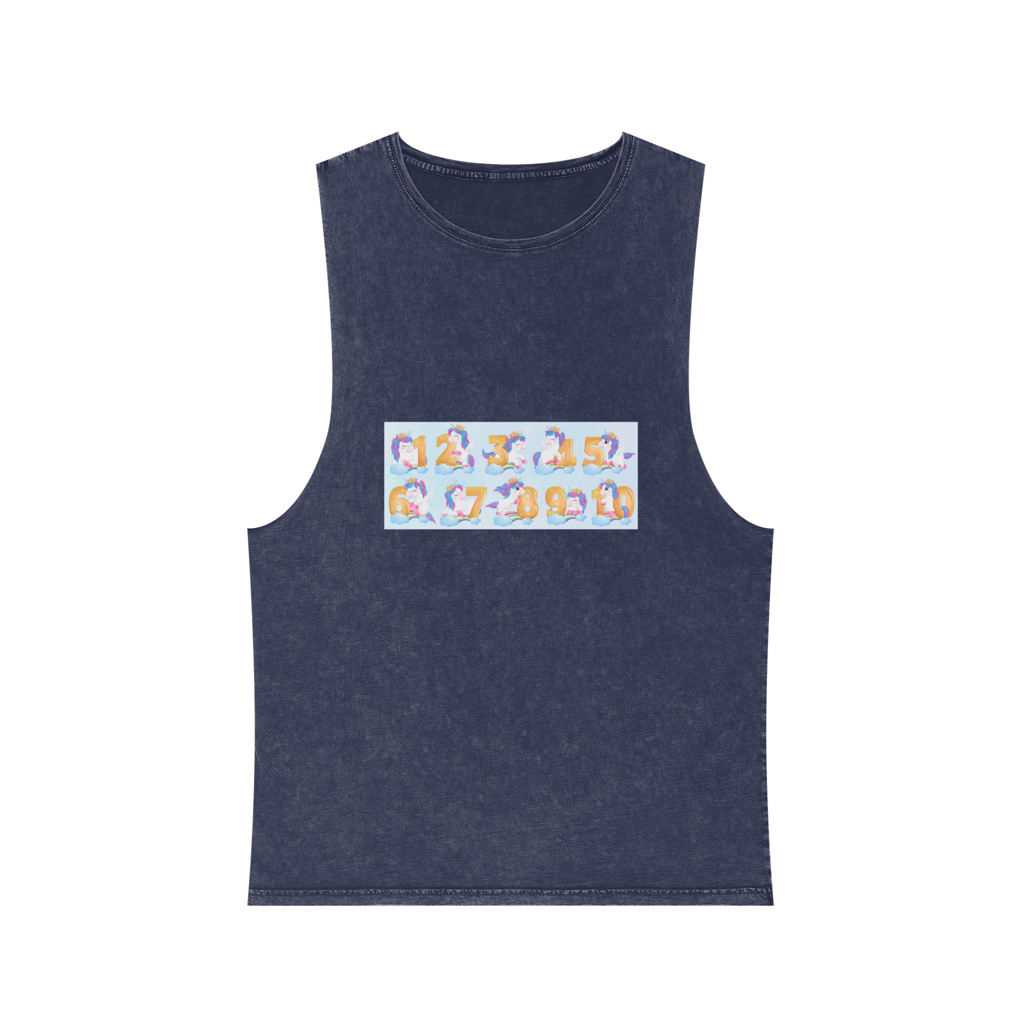 Unicorn V496 Unisex Stonewash Tank Top - Image 13