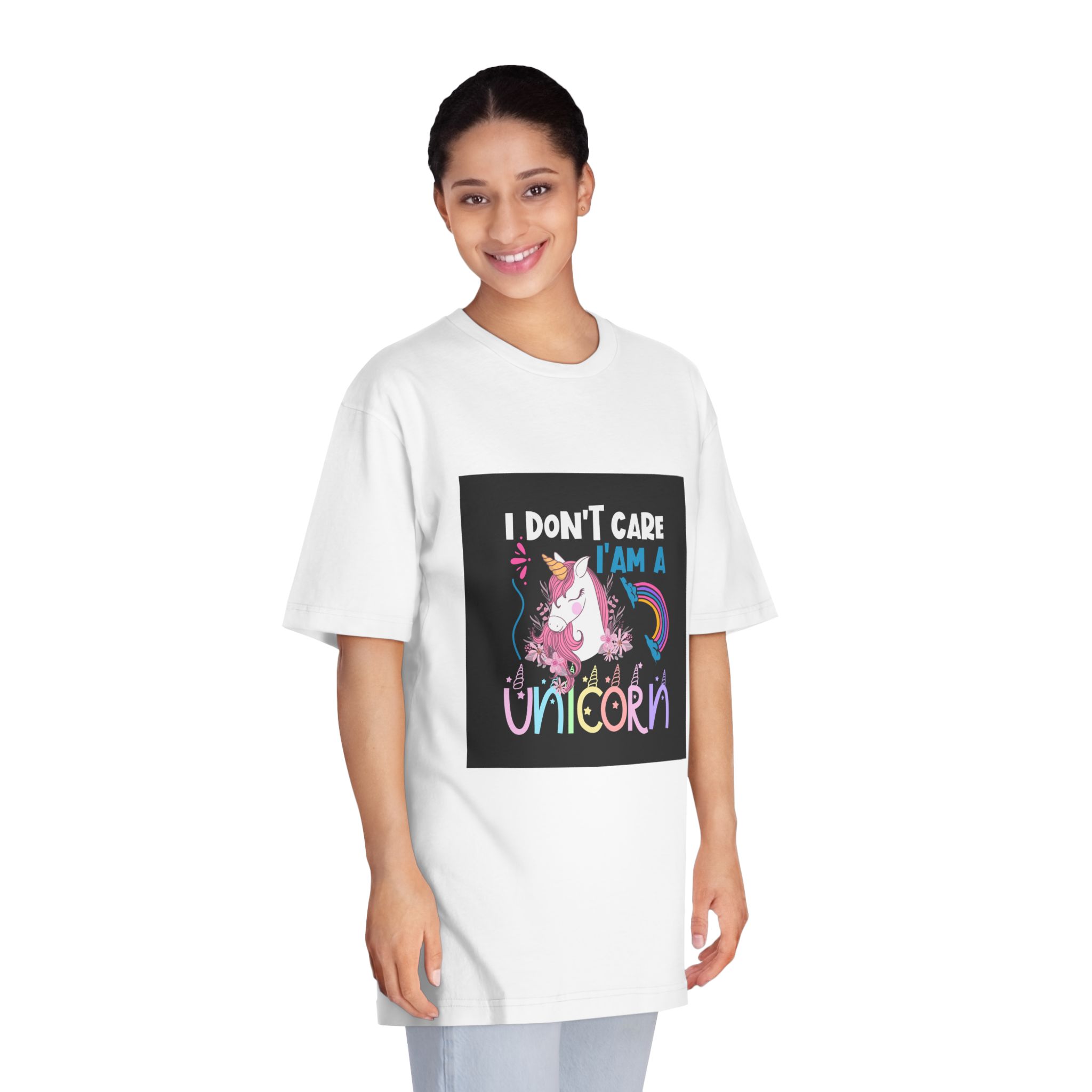 Unicorn Design 2 Unisex Classic Crewneck T Shirt - Image 3