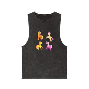 Unicorn V343 Unisex Stonewash Tank Top