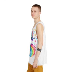 I Belive In Unicorns Mens Tank Aop
