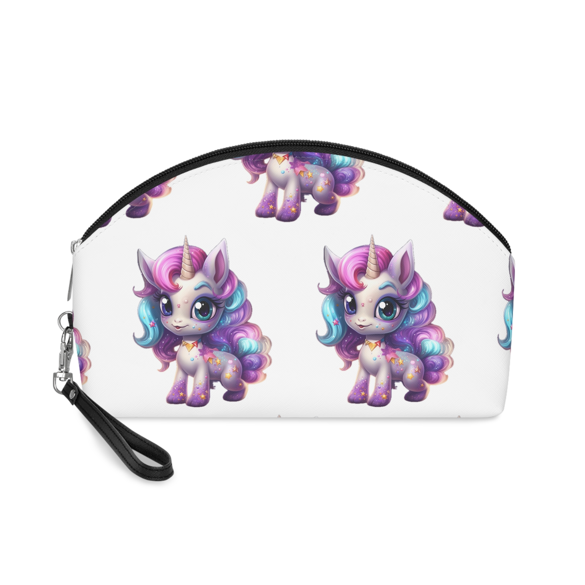 Beautiful Cute Baby Unicorn (1) Makeup Bag