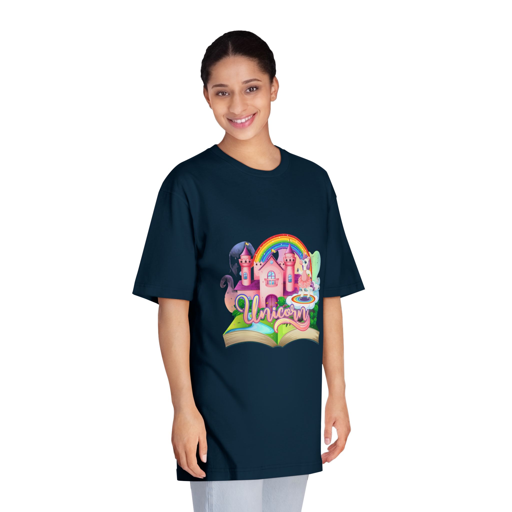 Unicorn V585 Unisex Classic Crewneck T Shirt - Image 19