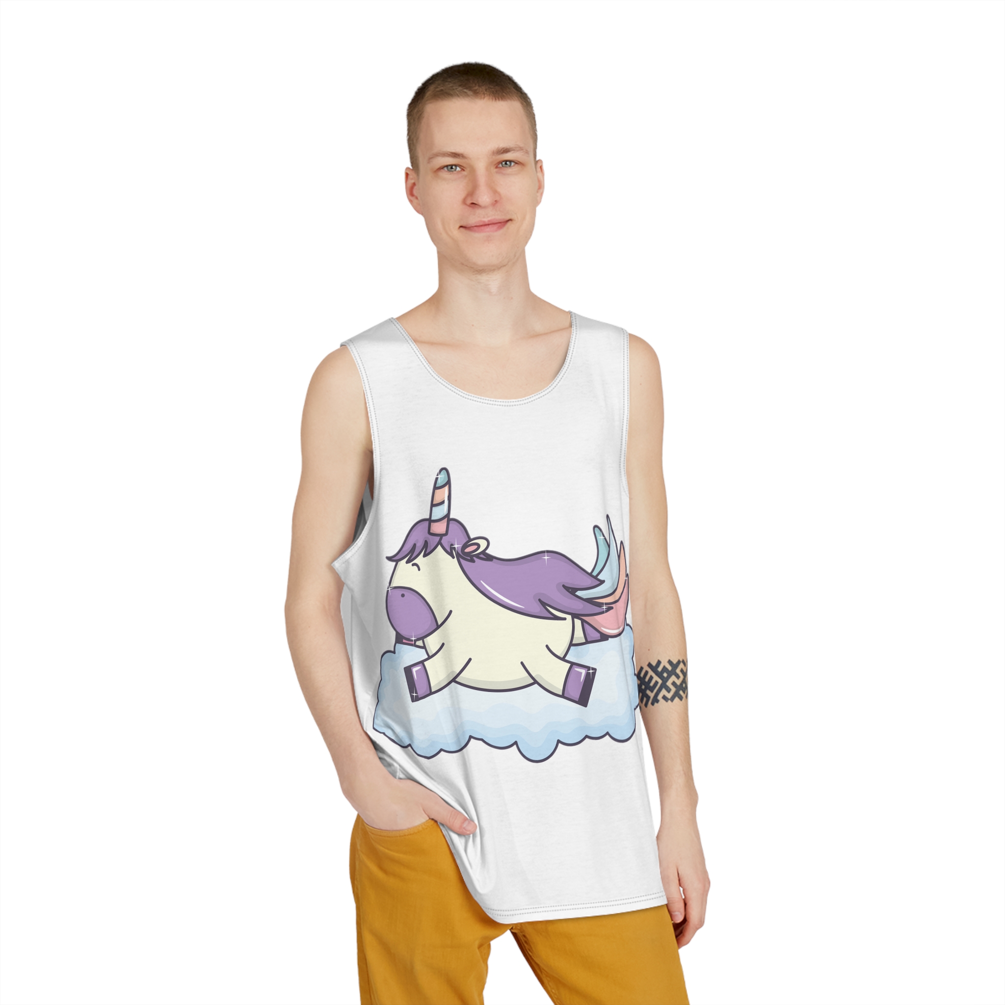 Unicorns 93 Mens Tank Aop - Image 3