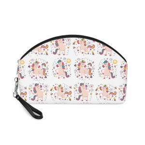 Doodle Hand Drawn Unicorn Stickers Makeup Bag