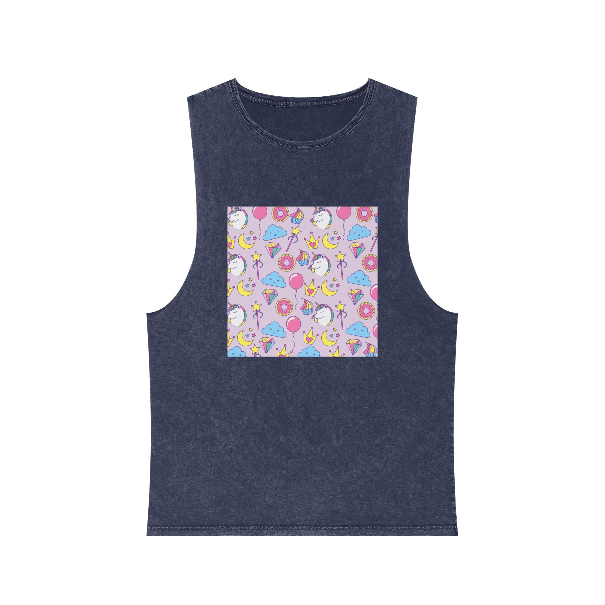 Unicorn V355 Unisex Stonewash Tank Top - Image 13