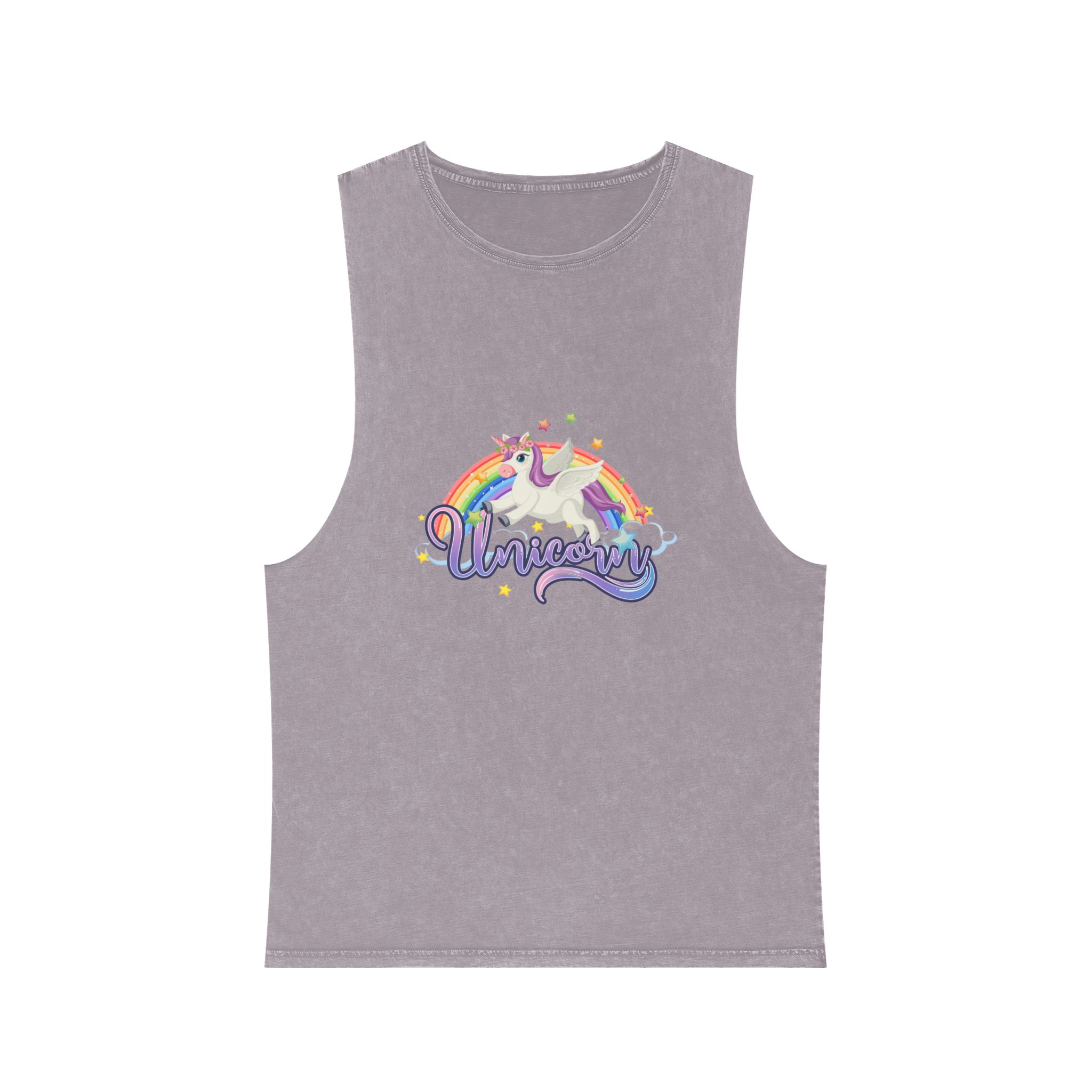 Unicorn V435 Unisex Stonewash Tank Top - Image 17