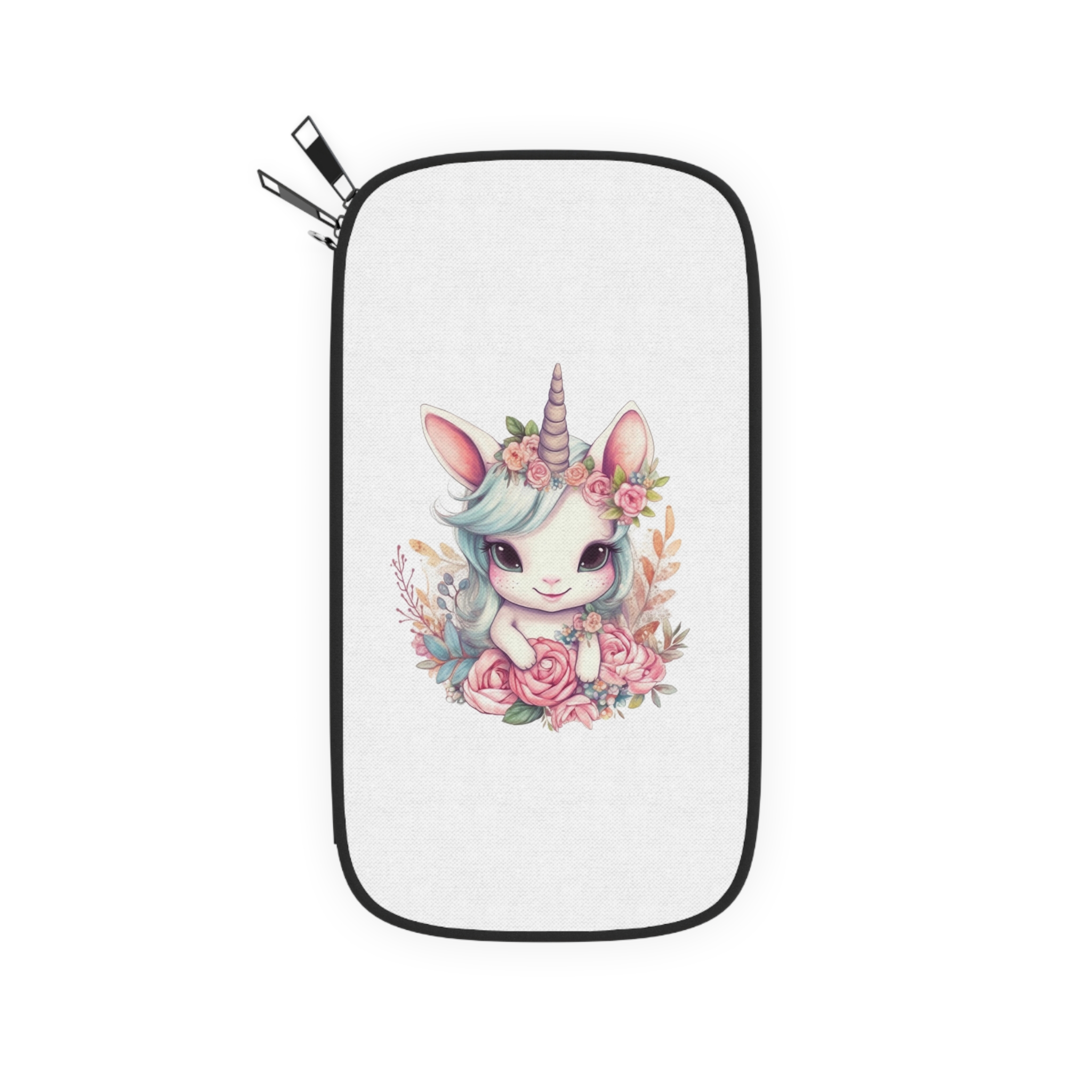 Cute Baby Unicorn Sublimation (1) Passport Wallet - Image 2
