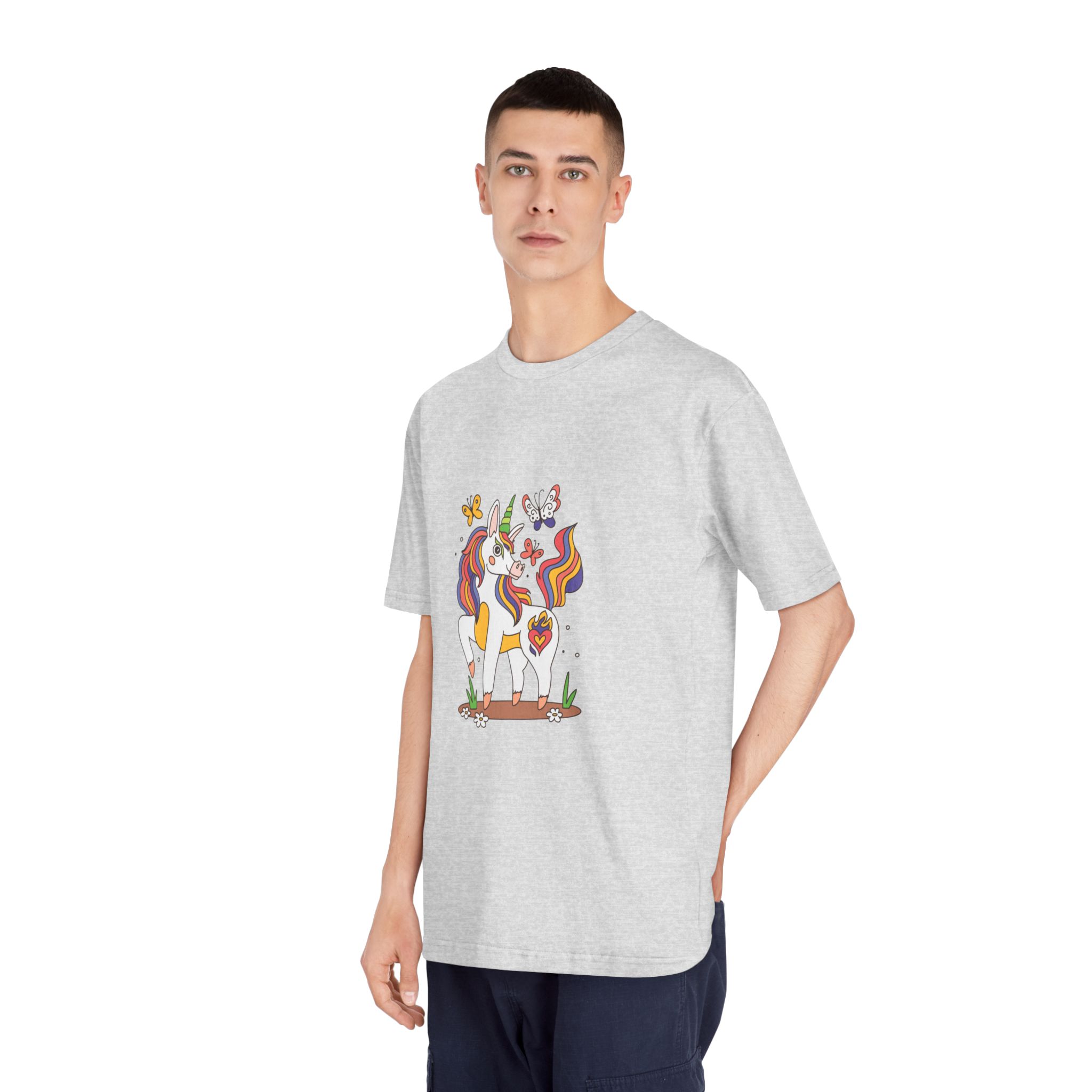 Unicorn V464 Unisex Classic Crewneck T Shirt - Image 16