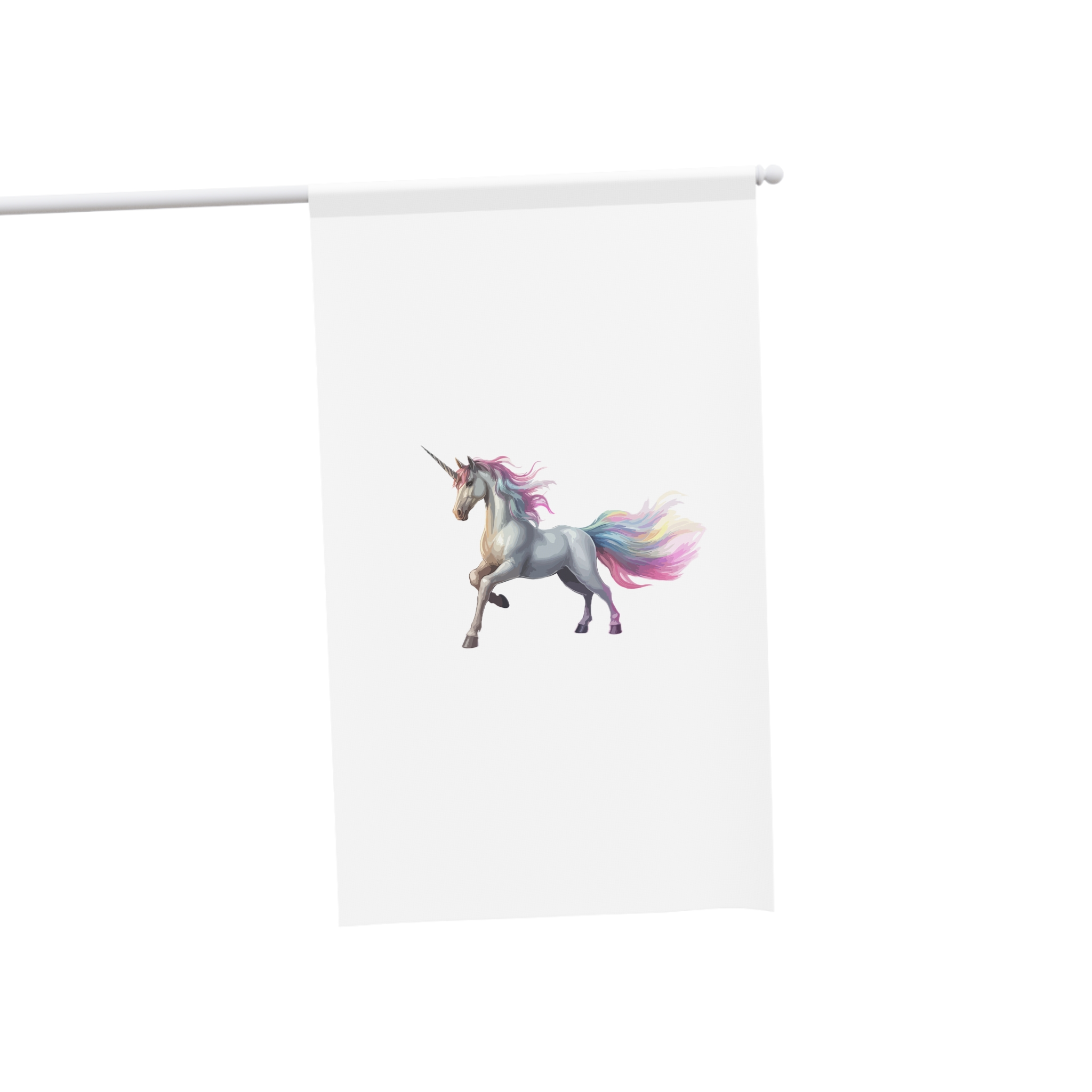Unicorn With Rainbow Its Tail House Banner - Image 3