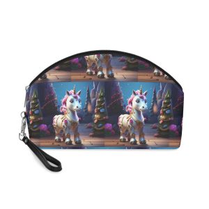 Animated Unicorn Children Generated By Ai (12) Makeup Bag