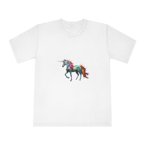 Mythical Unicorn With Oil Spill Colors Fotor Bg Remover 2023110415173 Unisex Classic Crewneck T Shirt