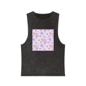 Unicorn V450 Unisex Stonewash Tank Top