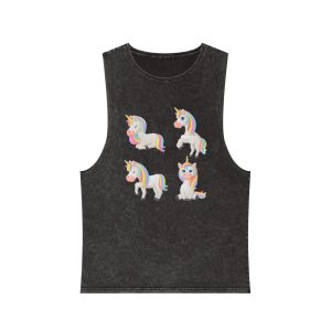 Unicorn V377 Unisex Stonewash Tank Top