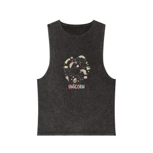 Unicorn V142 Unisex Stonewash Tank Top
