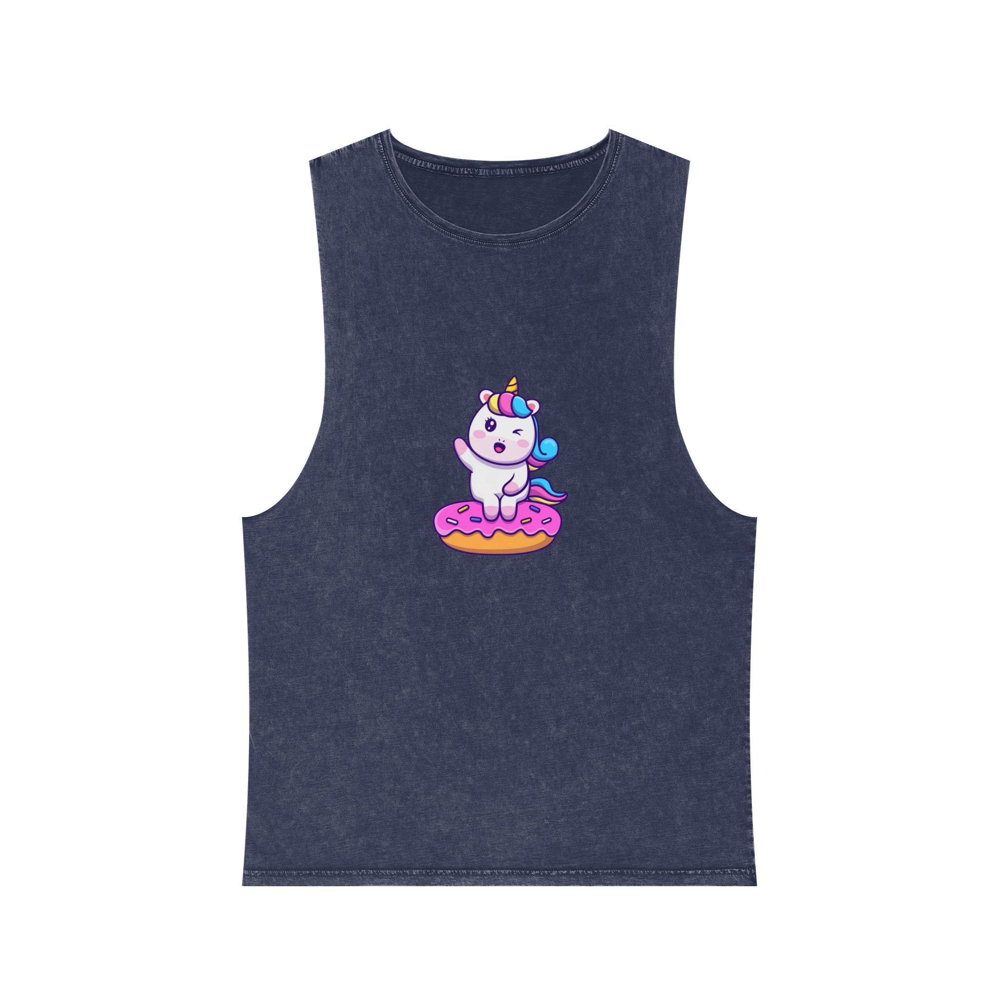 Unicorn V504 Copia Unisex Stonewash Tank Top - Image 13