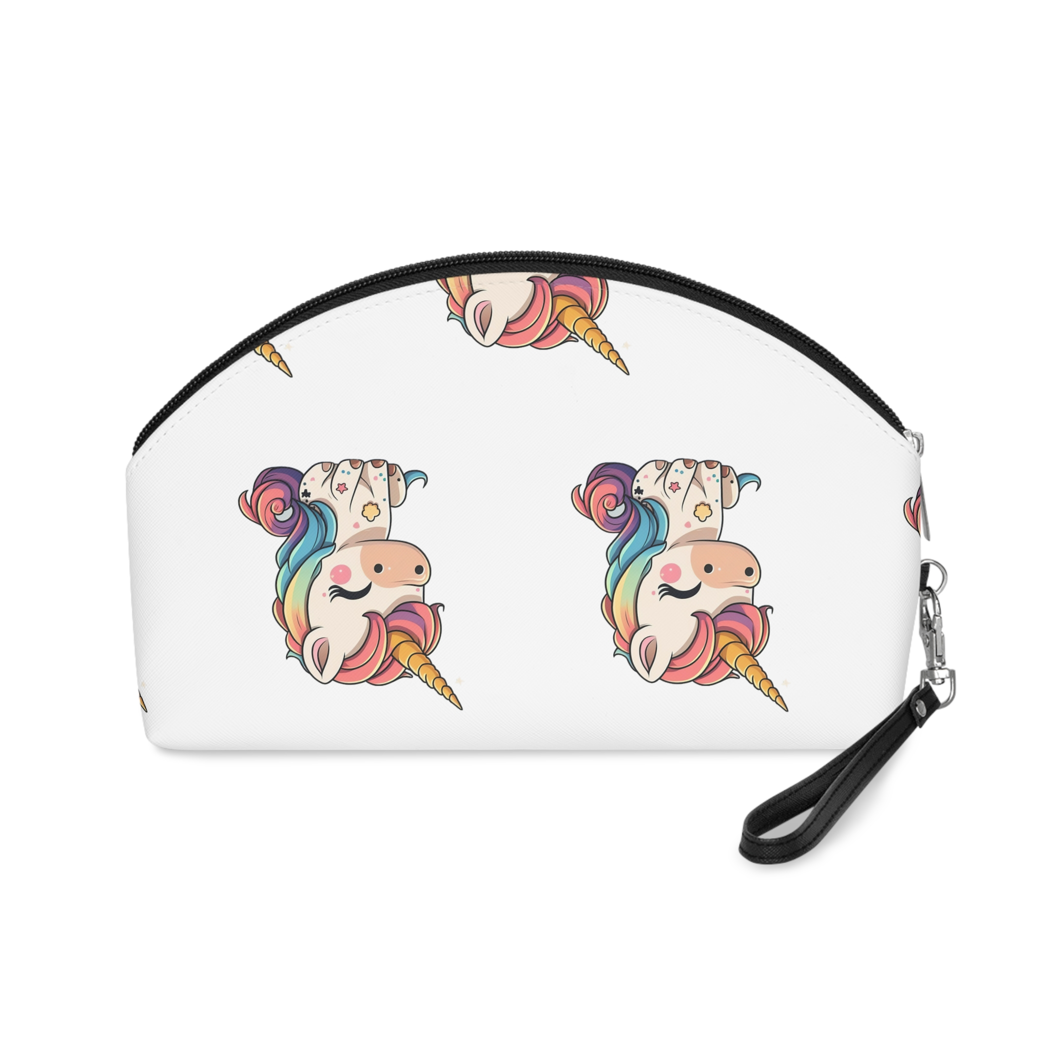 Whimsical Wonders Adorable Unicorn Fotor Bg Remover 2023120317116 Makeup Bag - Image 2