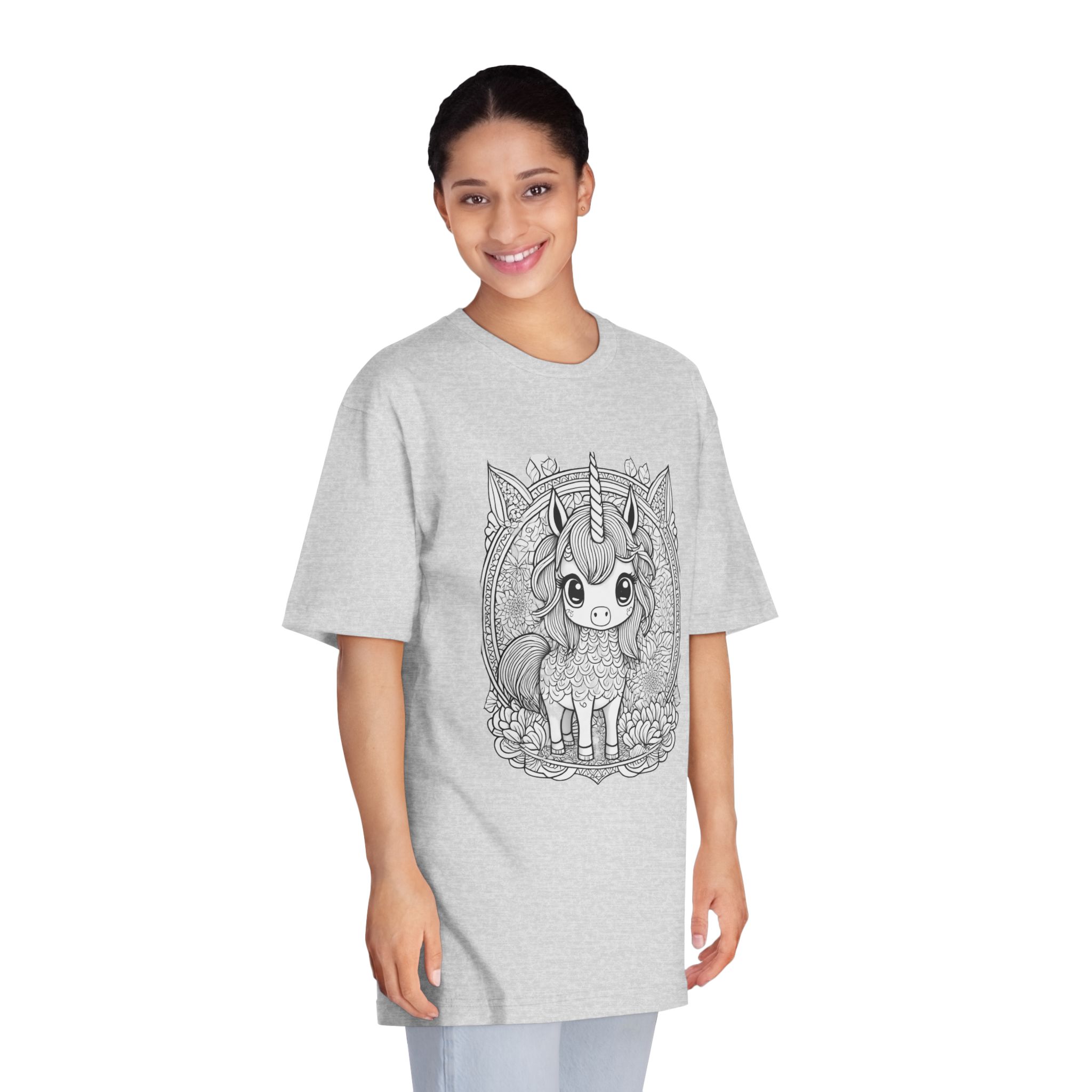 Unicorns 231 Unisex Classic Crewneck T Shirt - Image 15
