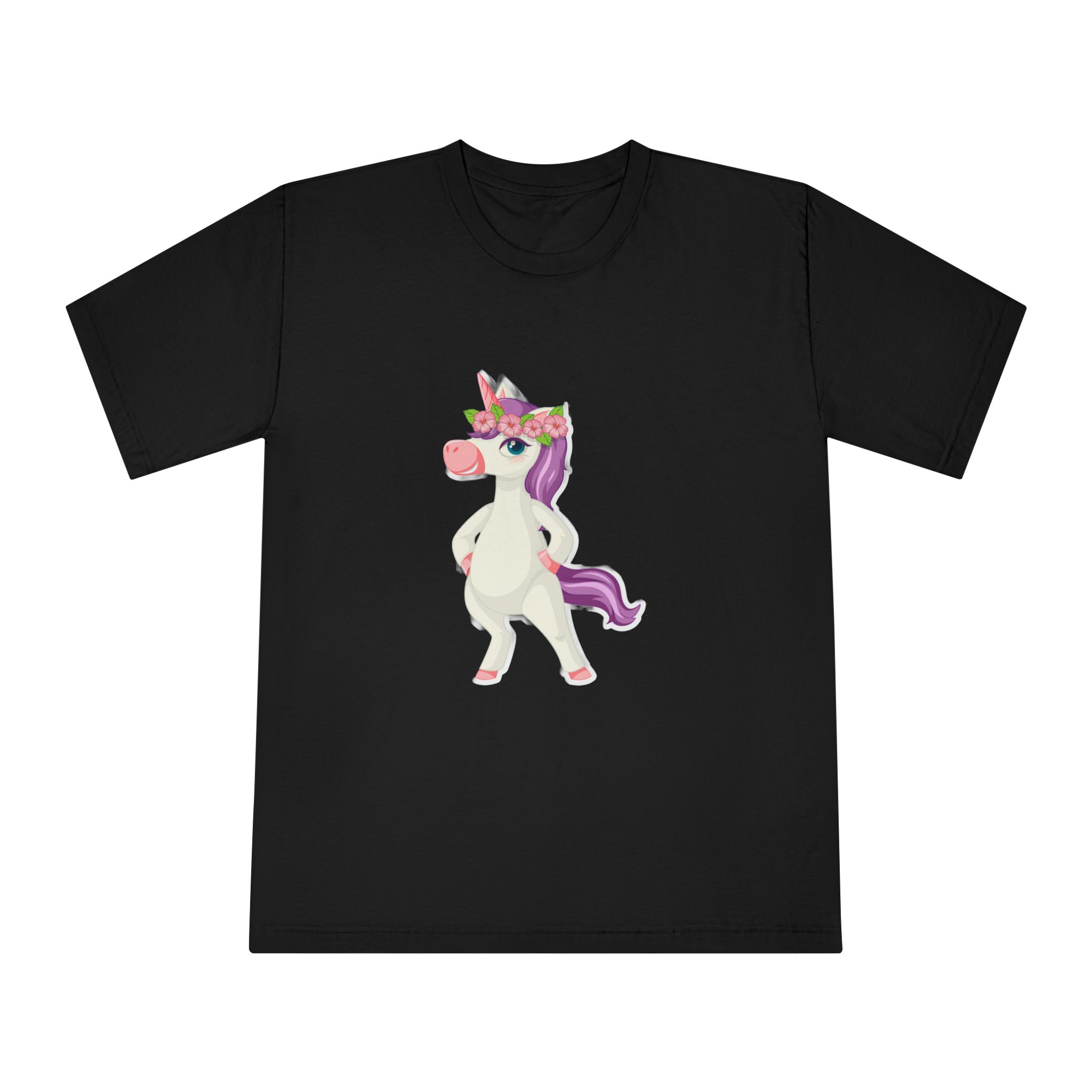 Unicorn V599 Unisex Classic Crewneck T Shirt - Image 5