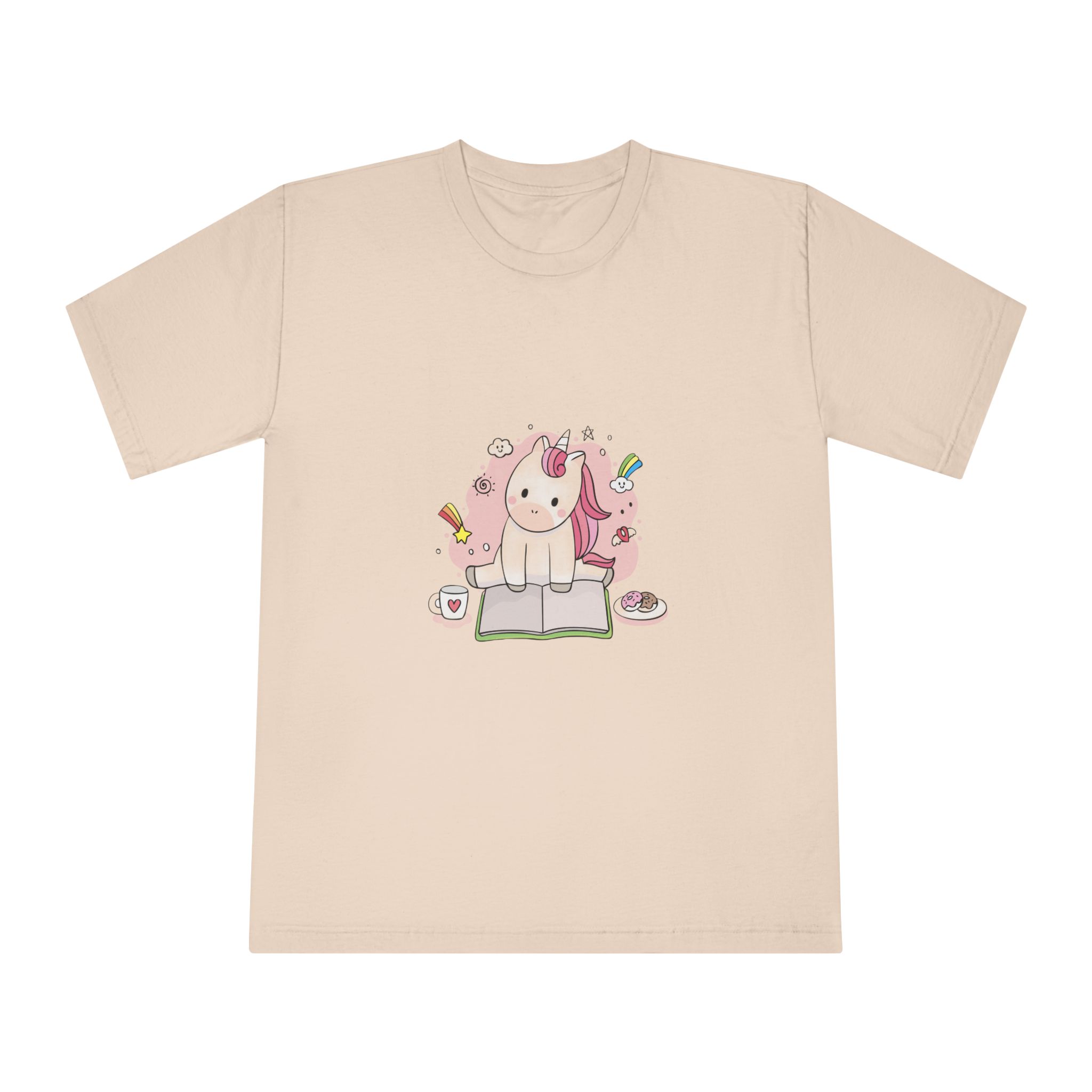 Cute Unicorn Unisex Classic Crewneck T Shirt - Image 9