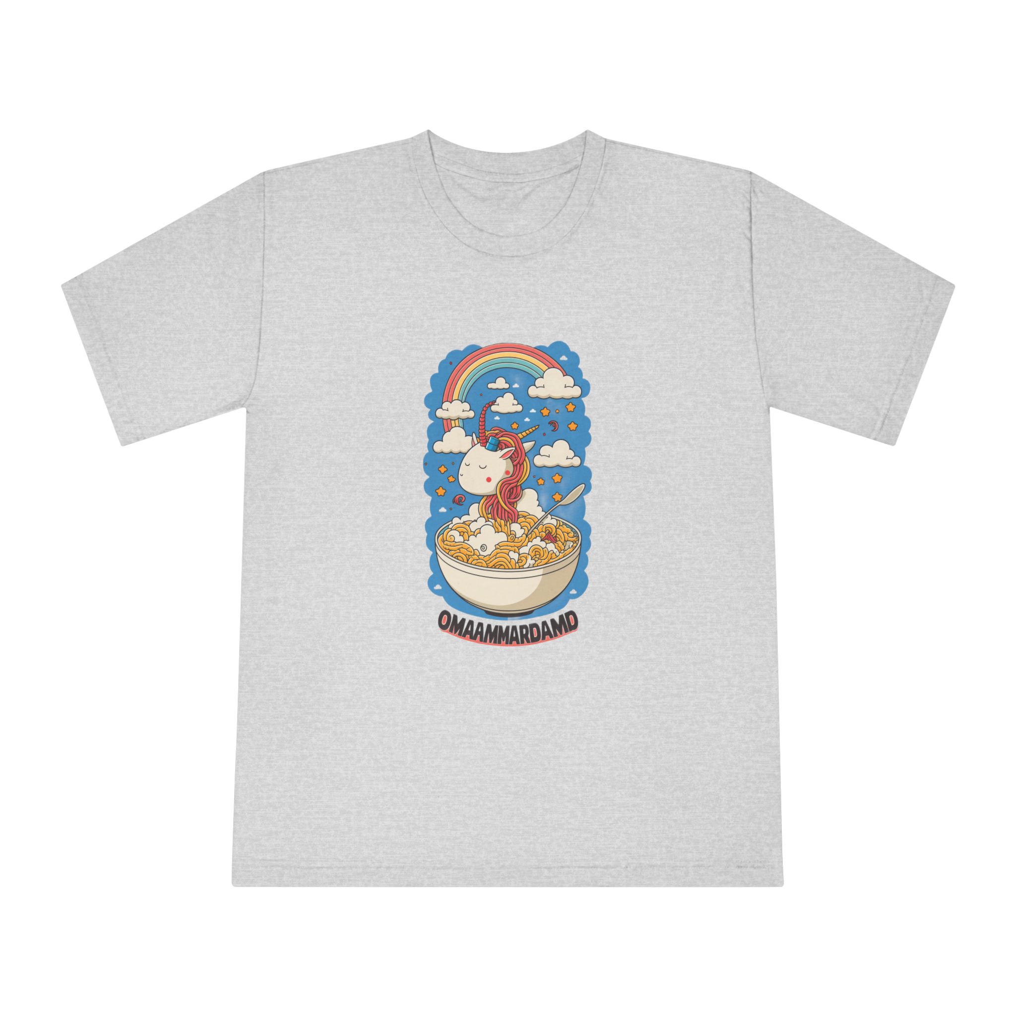 Cute Kawaii Unicorn Graphic Eating Ramen (1) Unisex Classic Crewneck T Shirt - Image 13