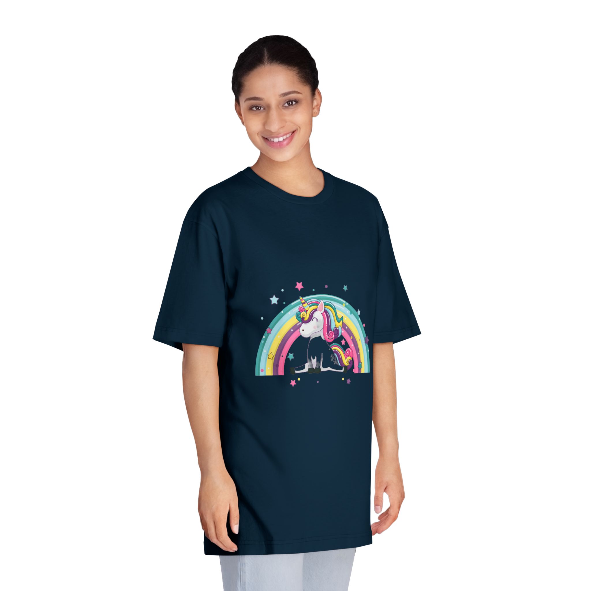 Unicorn V719 Unisex Classic Crewneck T Shirt - Image 19