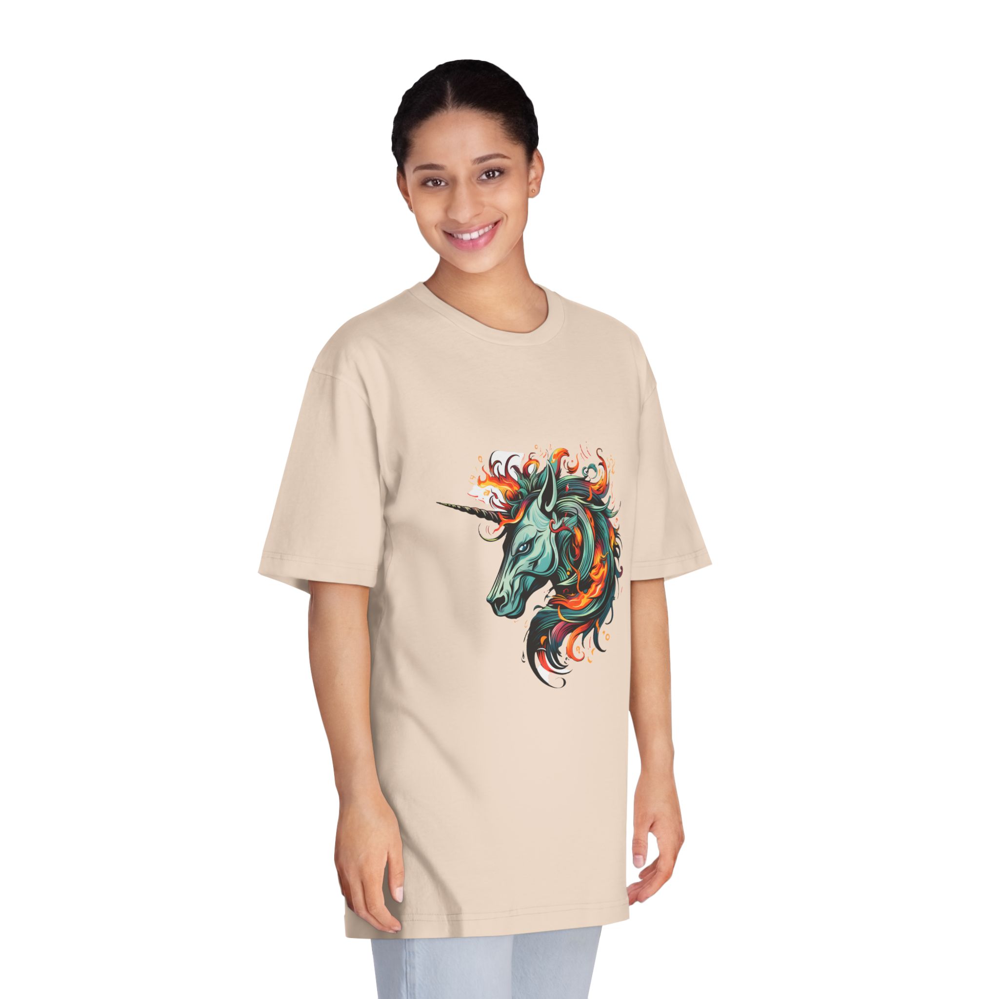 Unicorns 380 Unisex Classic Crewneck T Shirt - Image 11