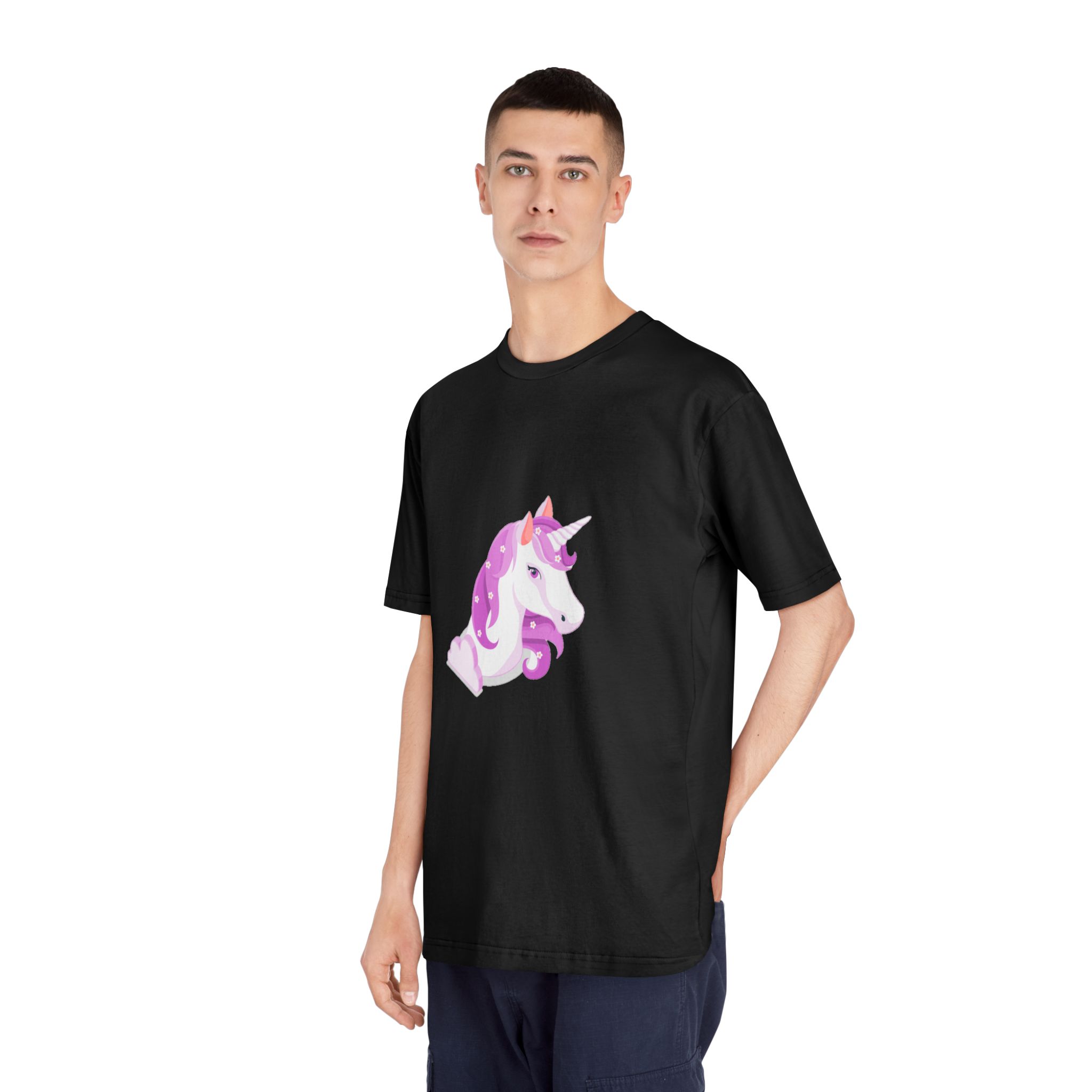 Unicorn V788 Unisex Classic Crewneck T Shirt - Image 8